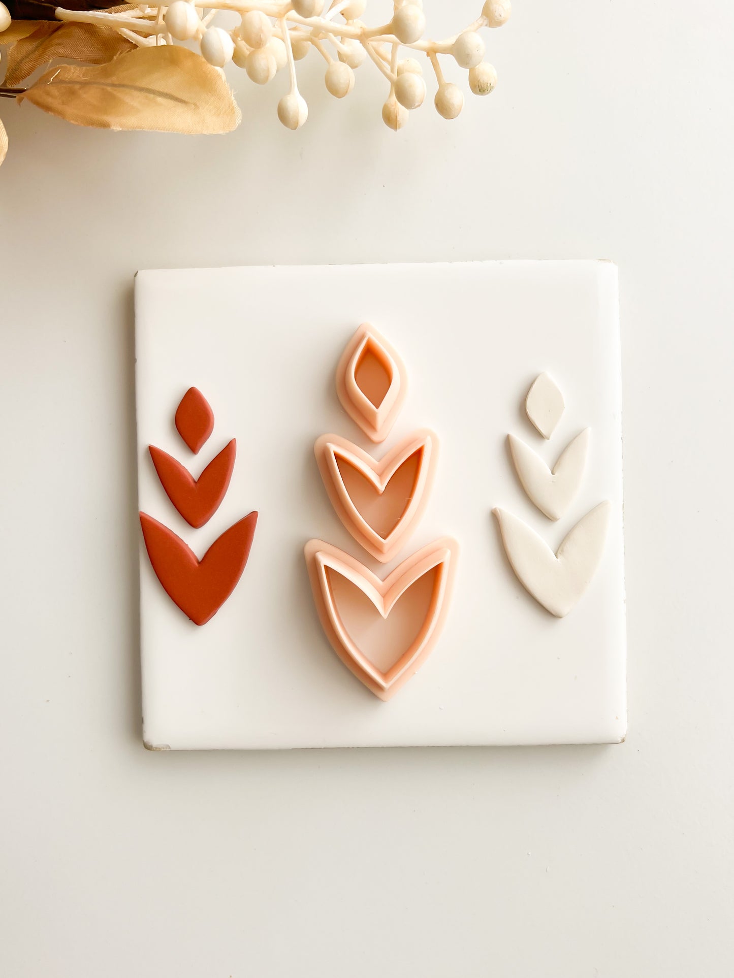 Elegant Dangle No. 2 Clay Cutter | Elegant Dangle No. 2 Polymer Clay Cutter for DIY Stylish Earrings Fashion-Themed Jewelry and Handmade Elegant Accessories