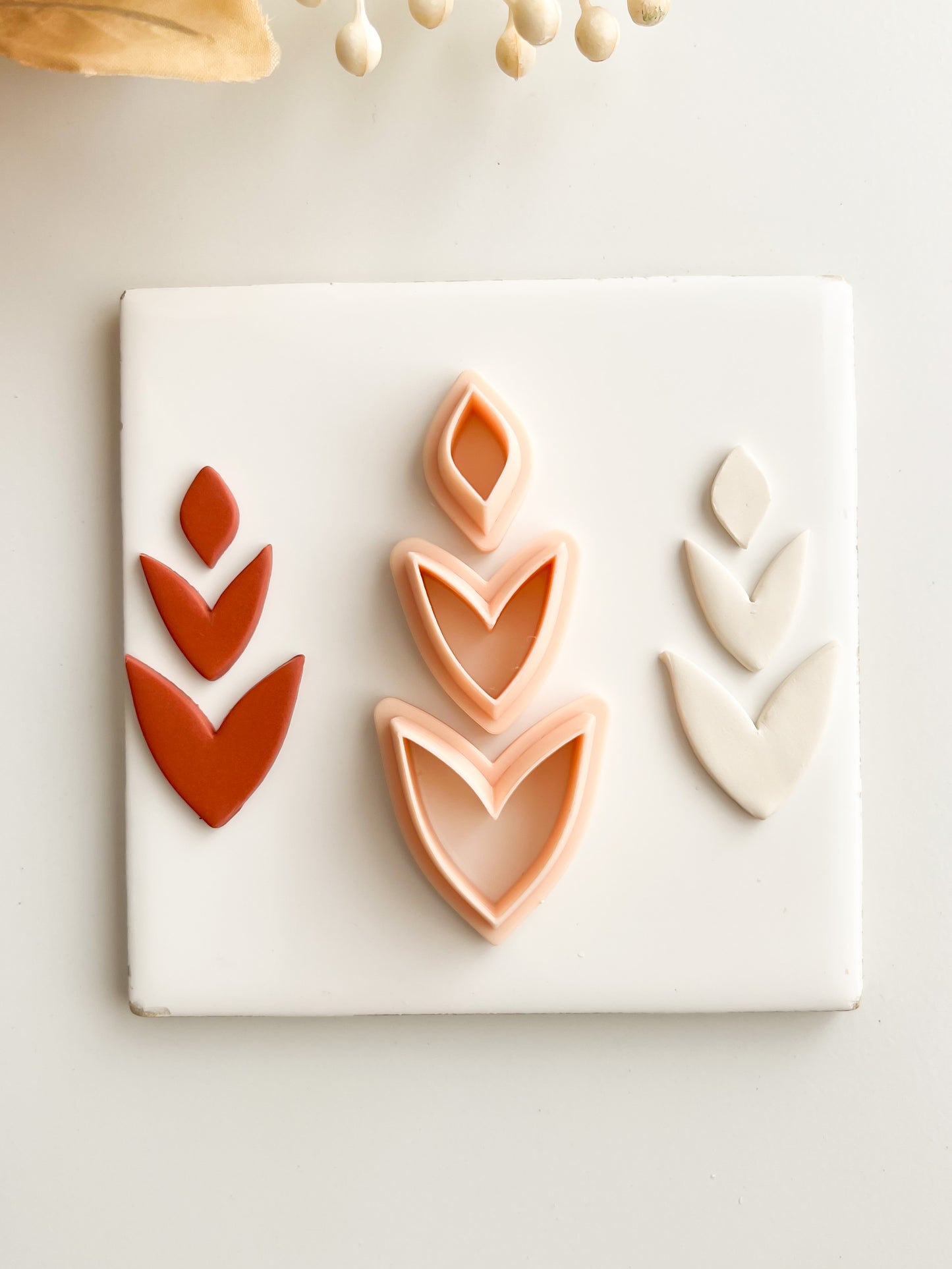 Elegant Dangle No. 2 Clay Cutter | Elegant Dangle No. 2 Polymer Clay Cutter for DIY Stylish Earrings Fashion-Themed Jewelry and Handmade Elegant Accessories