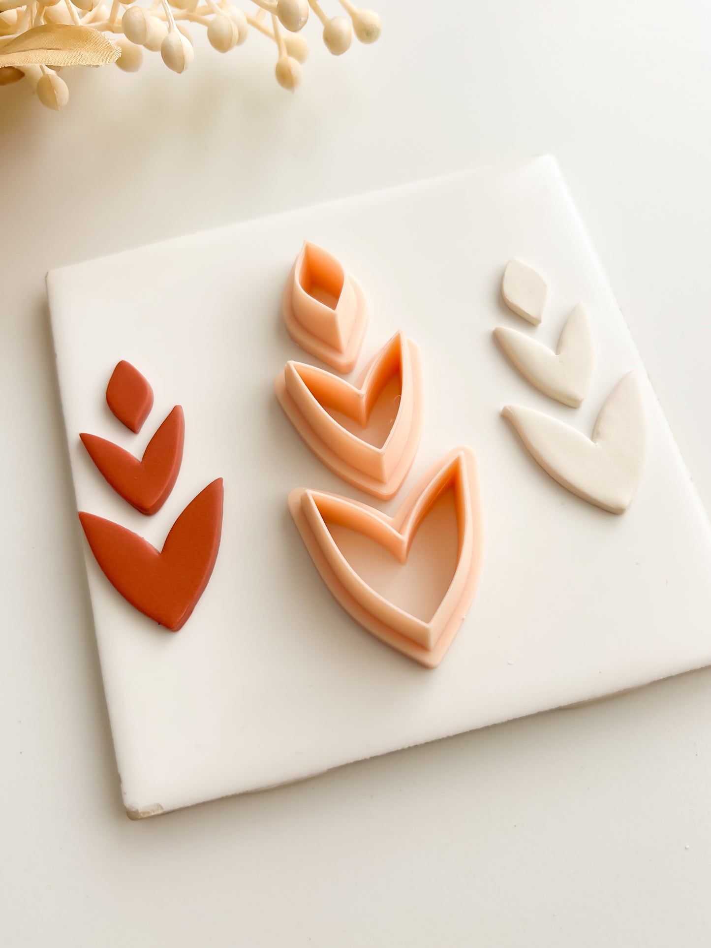 Elegant Dangle No. 2 Clay Cutter | Elegant Dangle No. 2 Polymer Clay Cutter for DIY Stylish Earrings Fashion-Themed Jewelry and Handmade Elegant Accessories