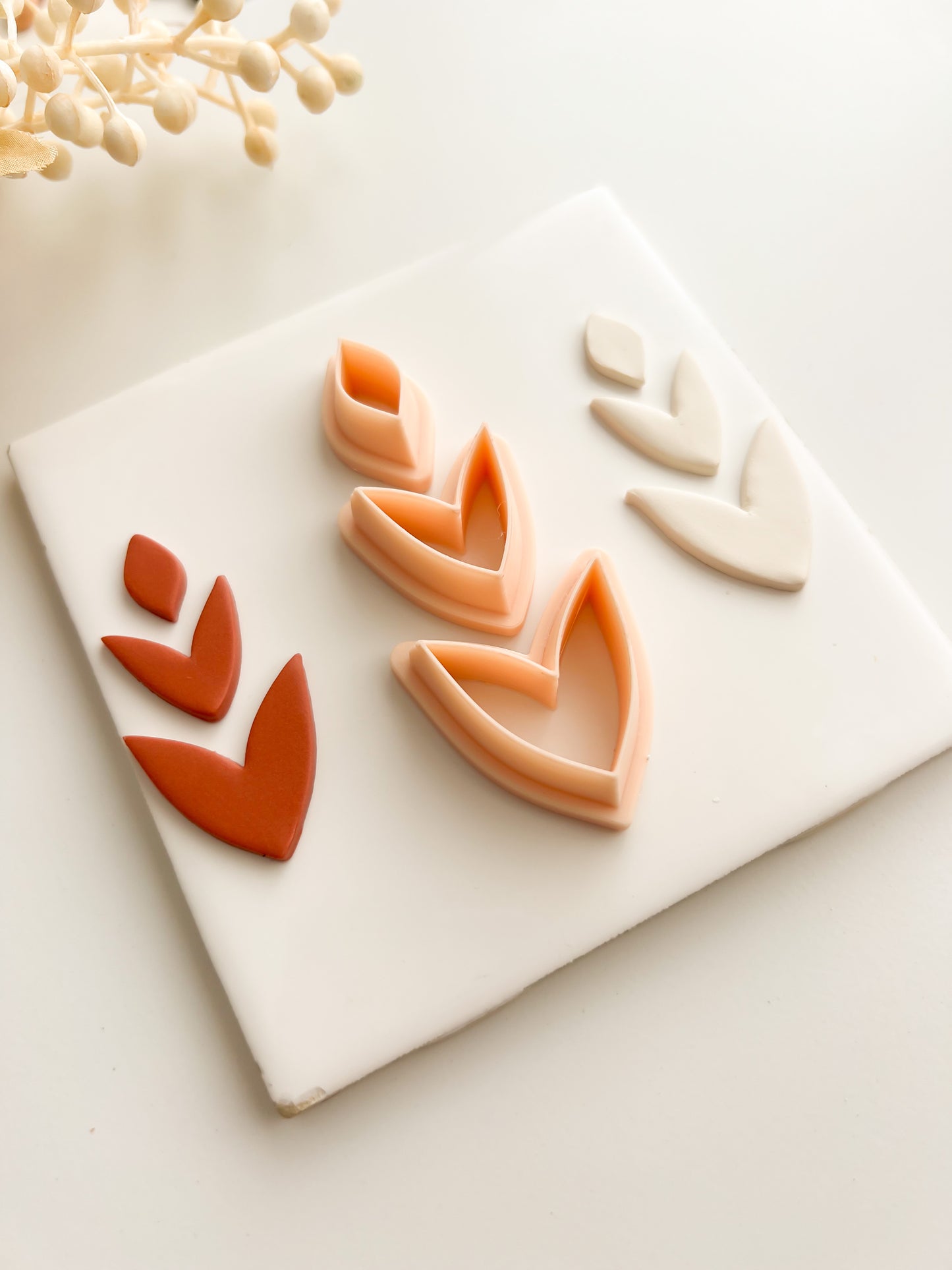 Elegant Dangle No. 2 Clay Cutter | Elegant Dangle No. 2 Polymer Clay Cutter for DIY Stylish Earrings Fashion-Themed Jewelry and Handmade Elegant Accessories