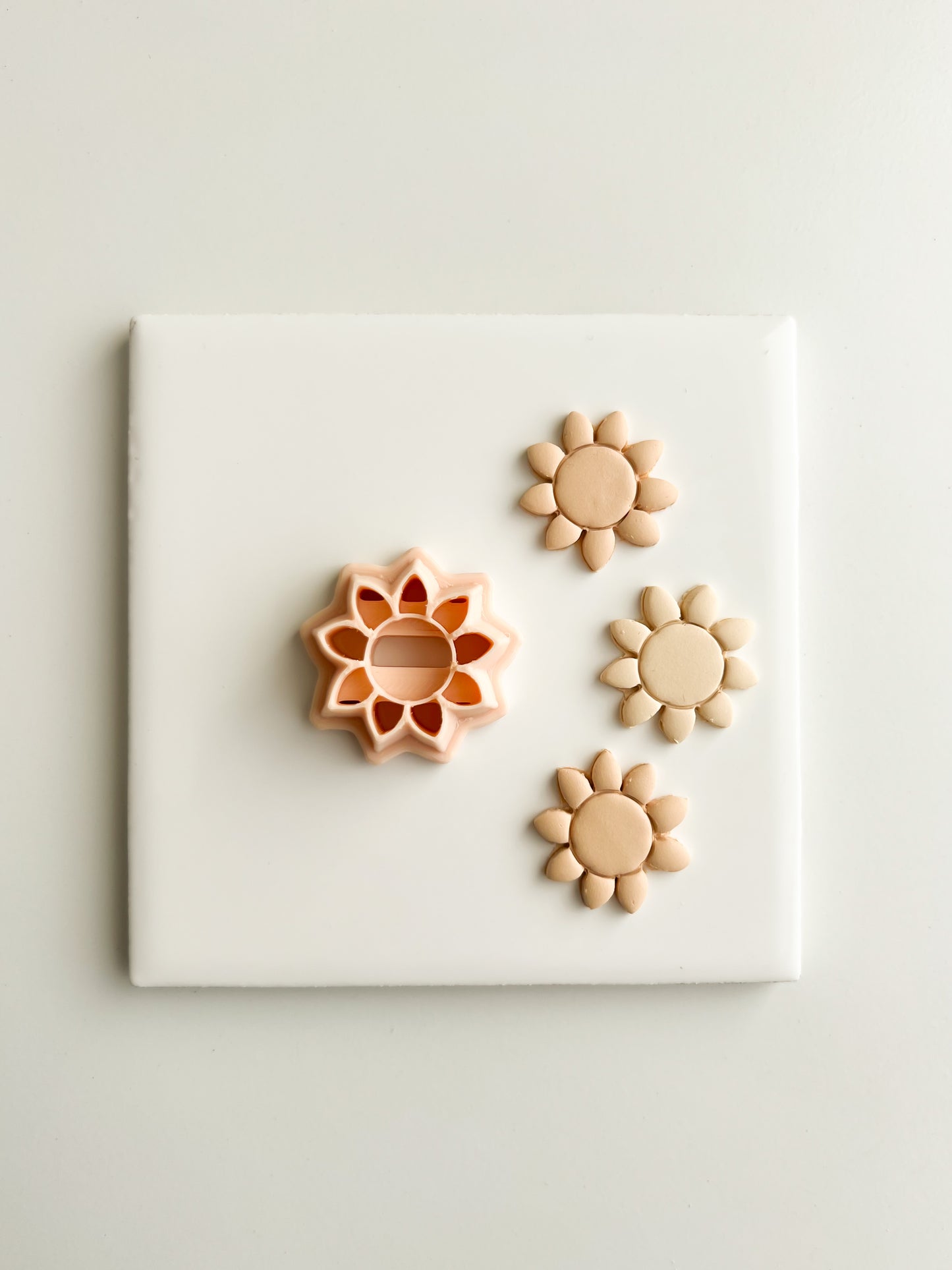 Floral Shape No. 2 Clay Cutter | Floral Shape No. 2 Polymer Clay Cutter for DIY Chic Earrings Floral-Themed Jewelry and Handmade Botanical Accessories
