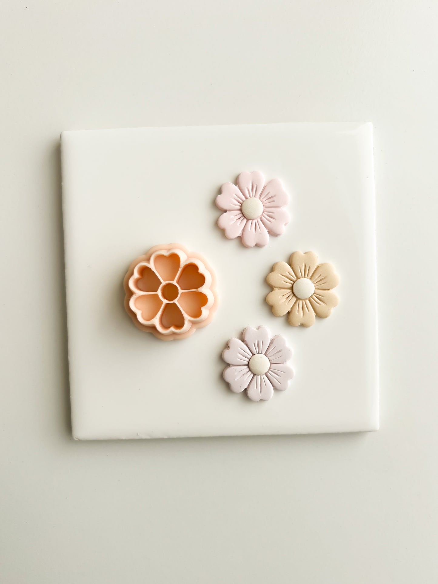 Floral Shape No. 3 Clay Cutter | Floral Shape No. 3 Polymer Clay Cutter for DIY Floral Earrings Elegant Jewelry and Handmade Nature Accessories