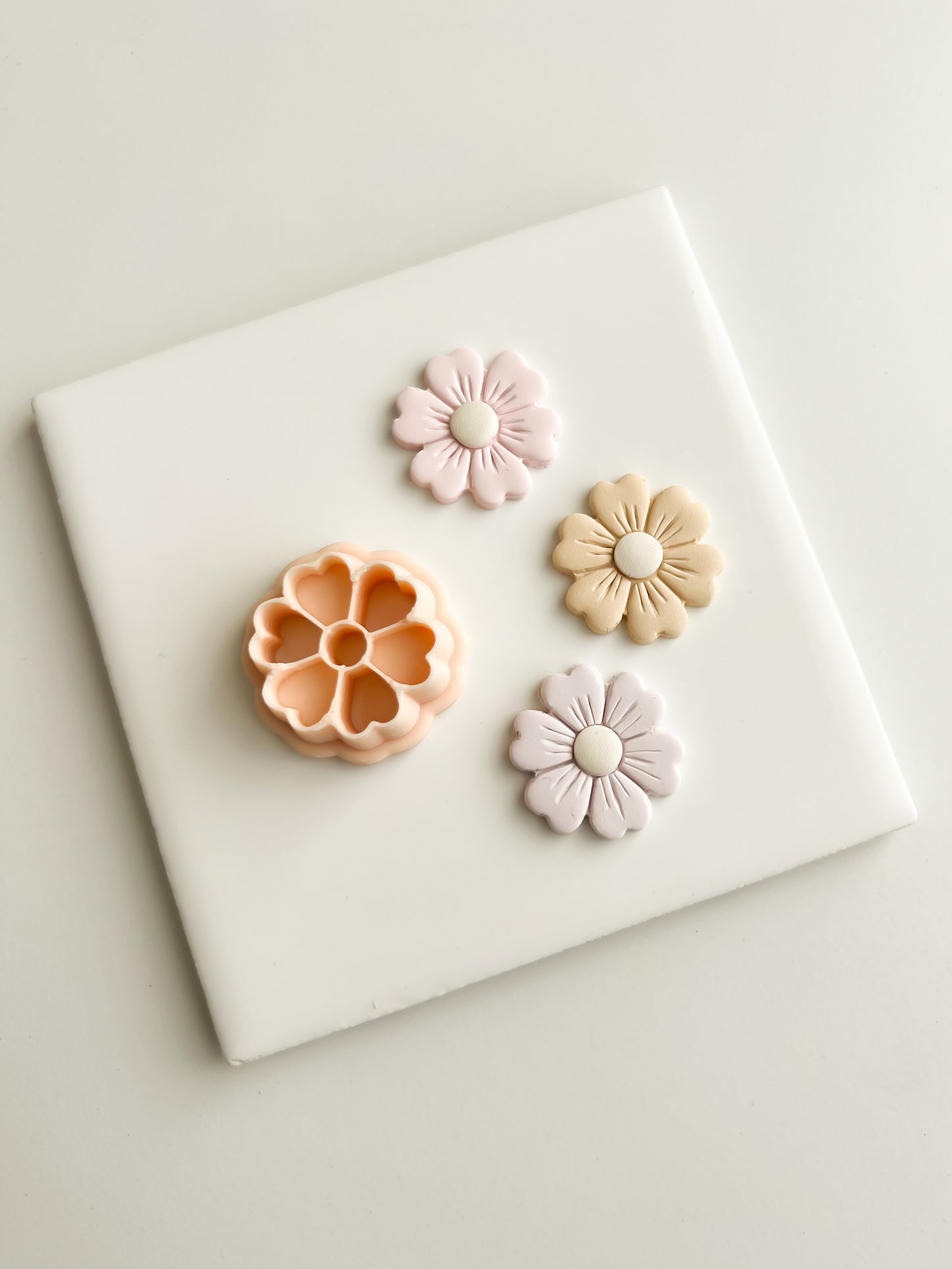 Floral Shape No. 3 Clay Cutter | Floral Shape No. 3 Polymer Clay Cutter for DIY Floral Earrings Elegant Jewelry and Handmade Nature Accessories