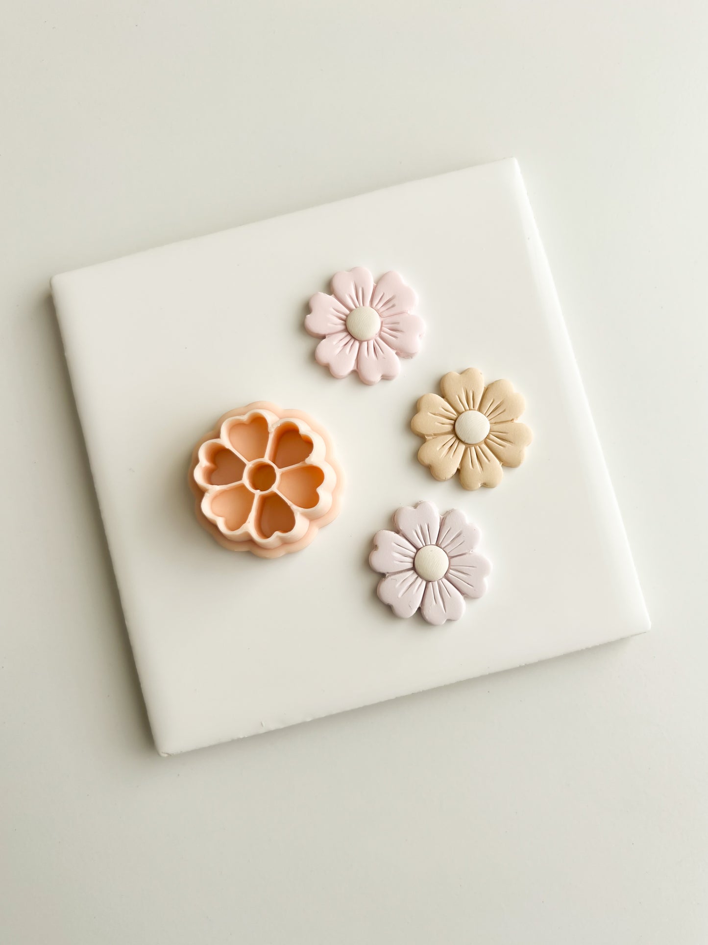 Floral Shape No. 3 Clay Cutter | Floral Shape No. 3 Polymer Clay Cutter for DIY Floral Earrings Elegant Jewelry and Handmade Nature Accessories