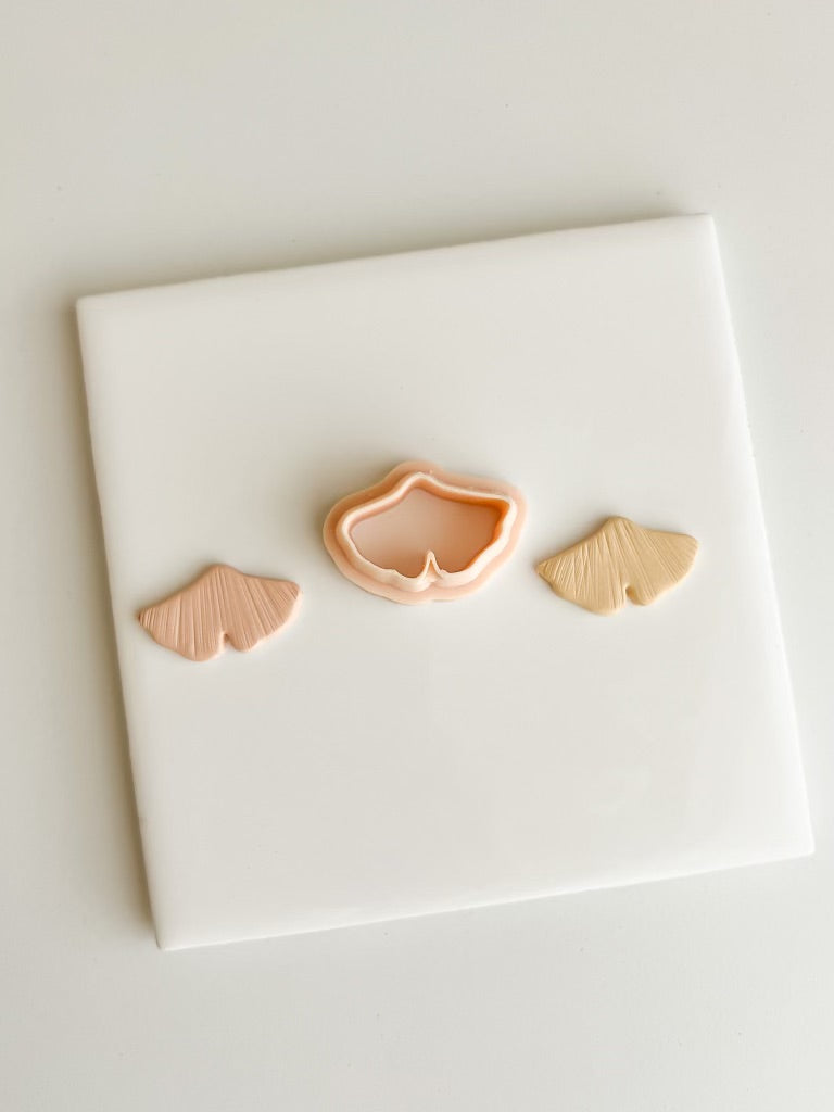 Ginkgo Leaf Clay Cutter | Ginkgo Leaf Polymer Clay Cutter for DIY Nature Earrings Botanical-Themed Jewelry and Handmade Elegant Accessories