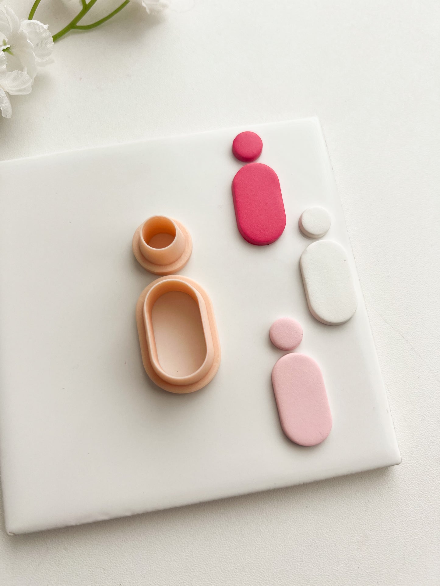 Basic Arch Dangle No. 3 Clay Cutter | Basic Arch Dangle No. 3 Polymer Clay Cutter for DIY Geometric Earrings Modern-Themed Jewelry and Handmade Elegant Accessories