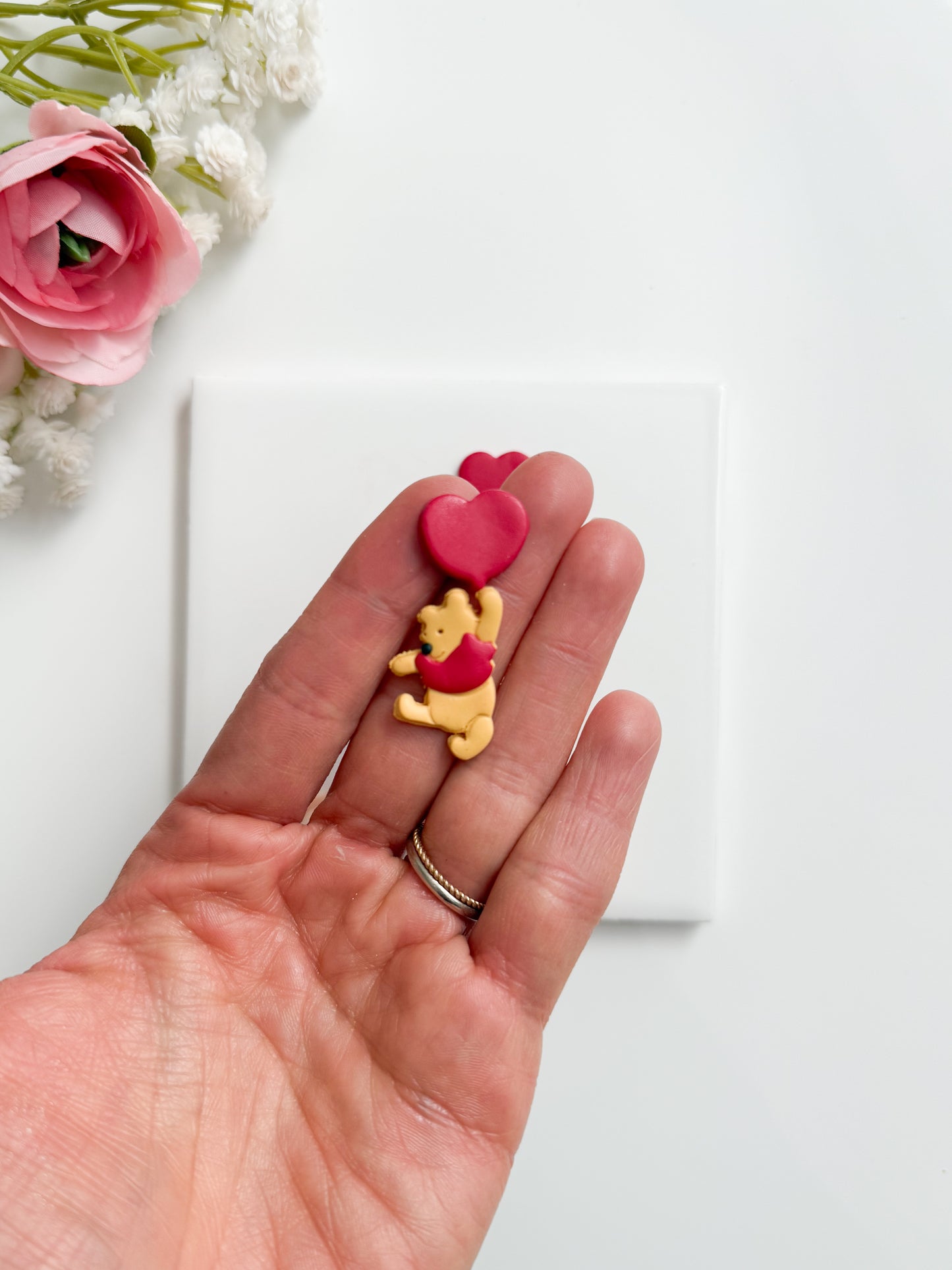 Honey Bear No. 2 Clay Cutter | Honey Bear No. 2 Polymer Clay Cutter for DIY Cute Earrings Animal-Themed Jewelry and Handmade Accessories