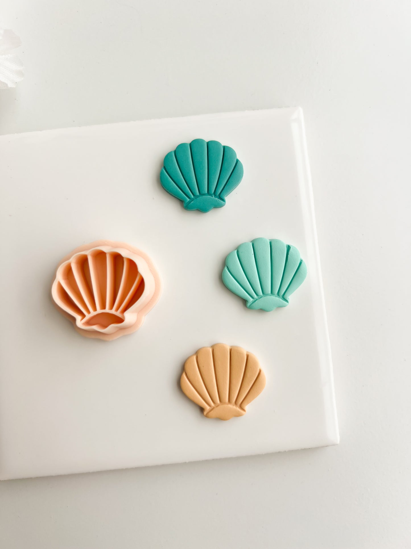 Seashell No. 4 Clay Cutter | Seashell No. 4 Polymer Clay Cutter for DIY Summer Earrings Nautical Jewelry and Handmade Beach Accessories