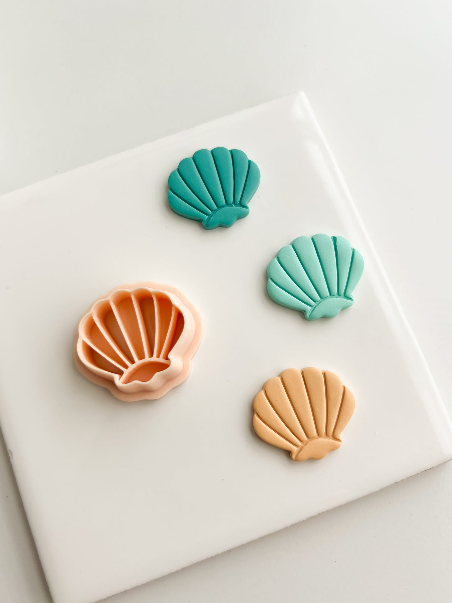 Seashell No. 4 Clay Cutter | Seashell No. 4 Polymer Clay Cutter for DIY Summer Earrings Nautical Jewelry and Handmade Beach Accessories