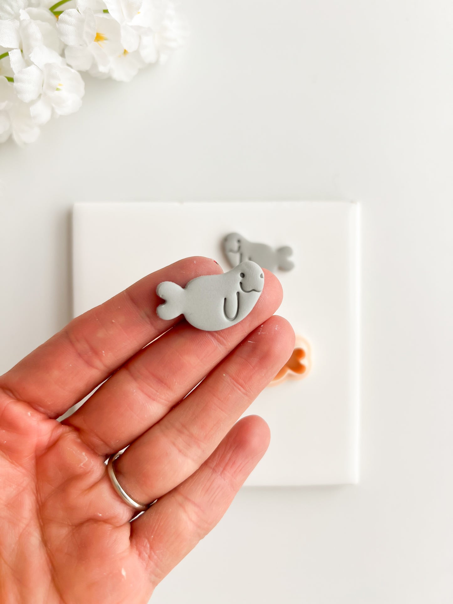 Walrus Clay Cutter | Walrus Polymer Clay Cutter for DIY Arctic Earrings Winter Jewelry and Handmade Animal Accessories
