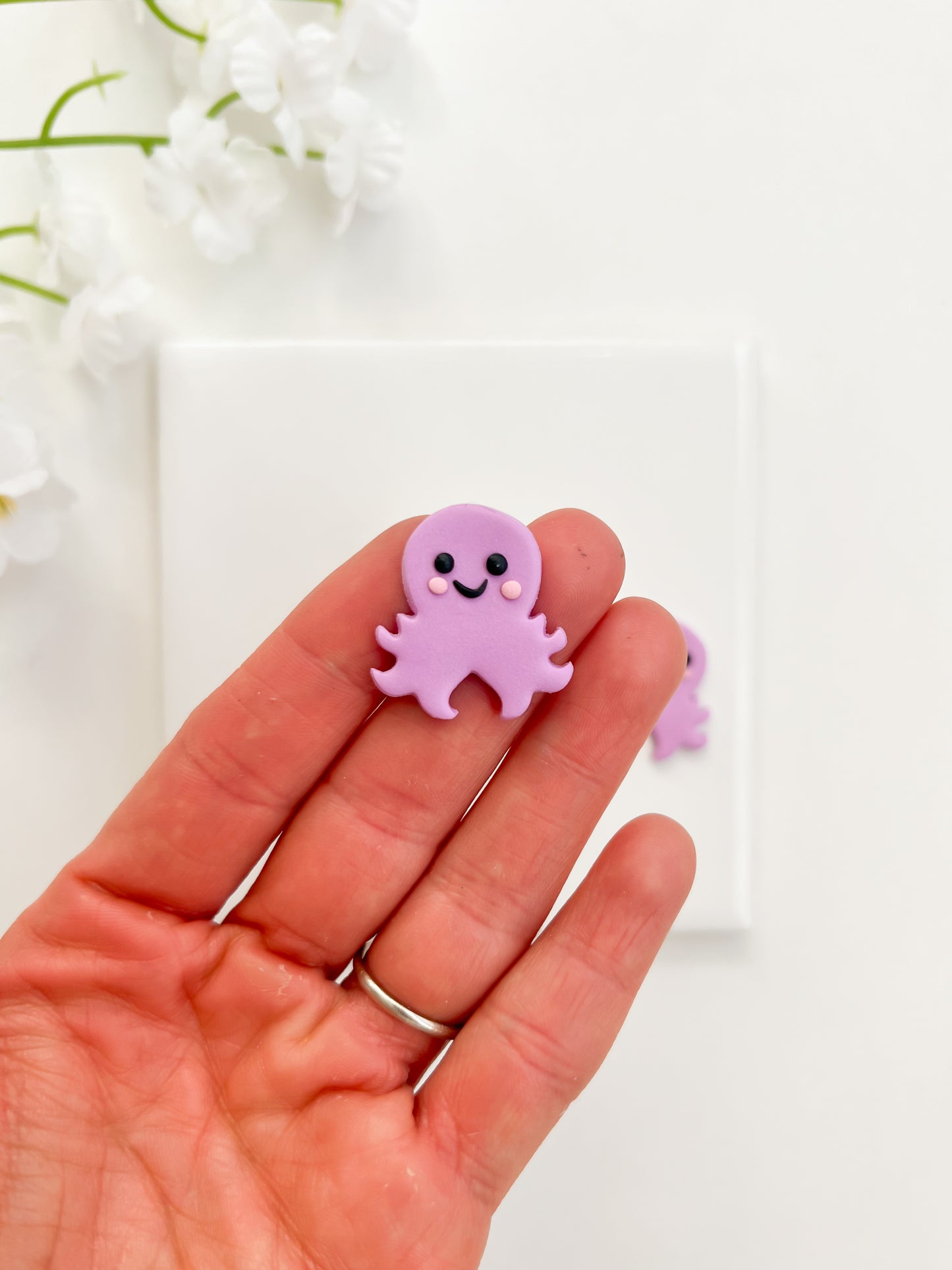 Octopus No. 3 Clay Cutter | Octopus No. 3 Polymer Clay Cutter for DIY Ocean Earrings Nautical Jewelry and Handmade Marine Accessories