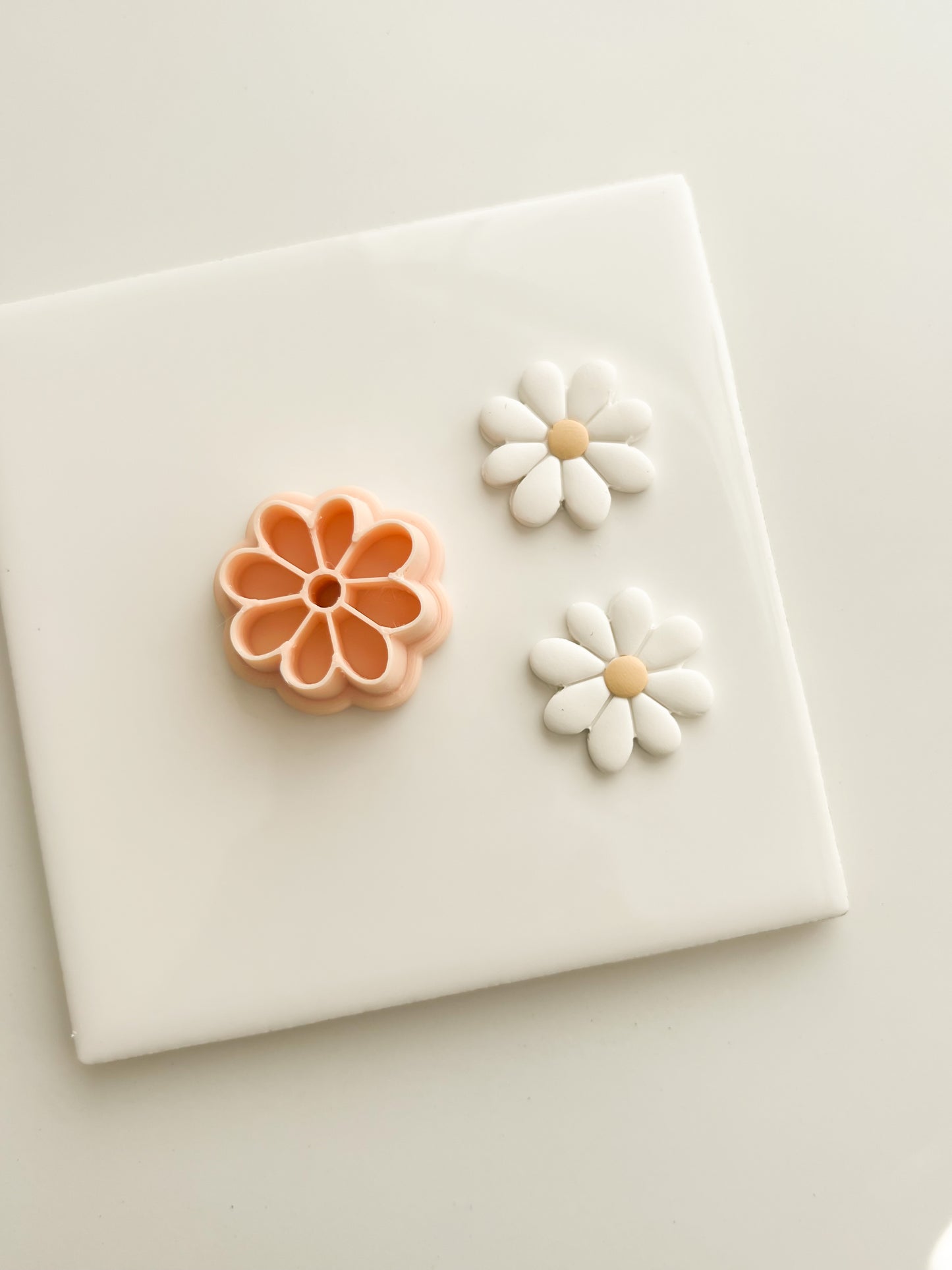 Floral Shape No. 5 Clay Cutter | Floral Polymer Clay Cutter for DIY Earrings Botanical Jewelry and Handmade Flower-Themed Crafts