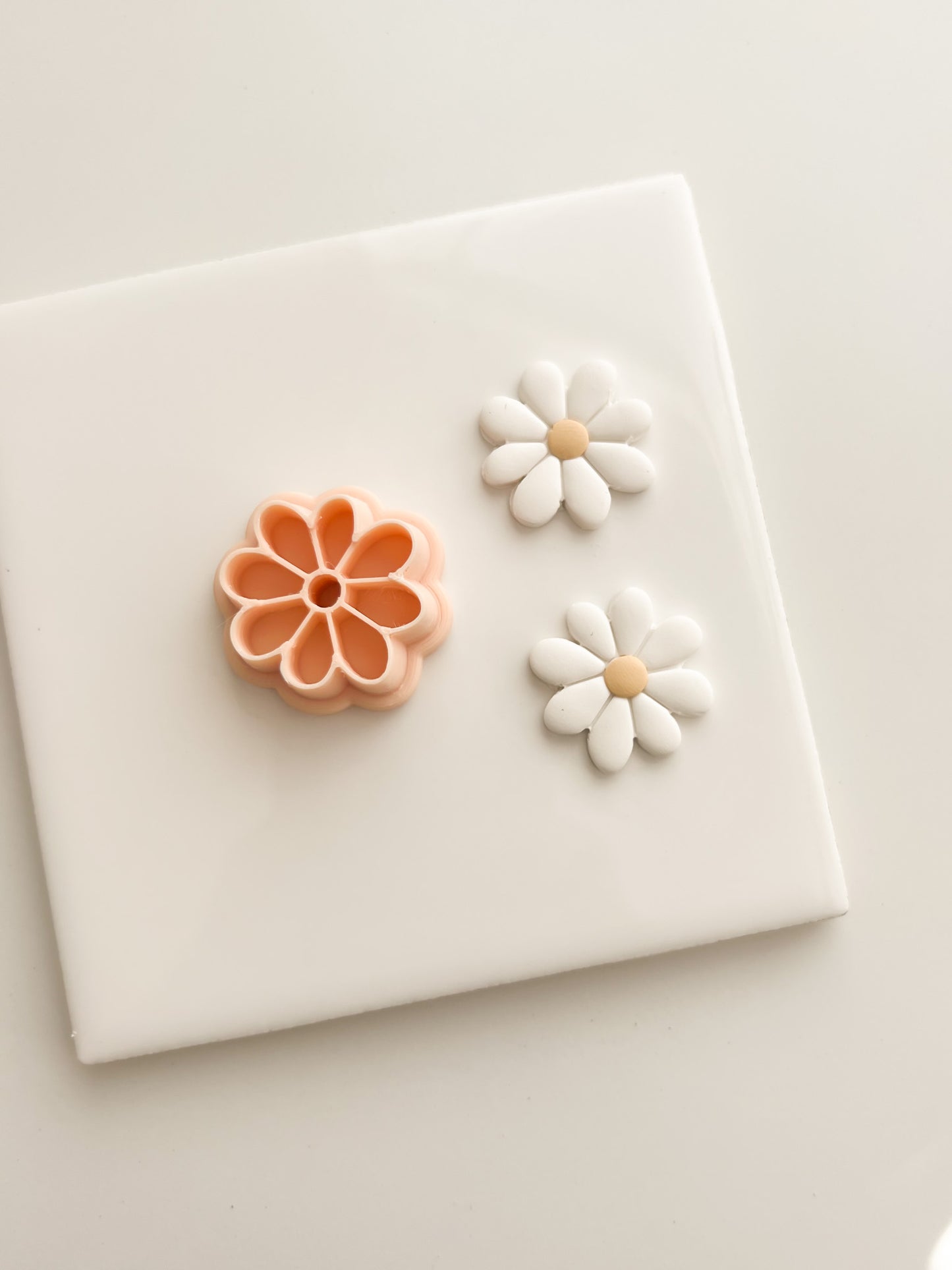 Floral Shape No. 5 Clay Cutter | Floral Polymer Clay Cutter for DIY Earrings Botanical Jewelry and Handmade Flower-Themed Crafts