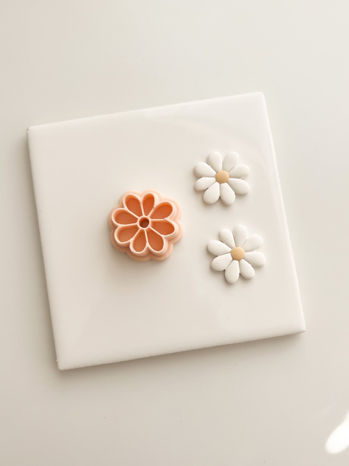 Floral Shape No. 5 Clay Cutter | Floral Polymer Clay Cutter for DIY Earrings Botanical Jewelry and Handmade Flower-Themed Crafts