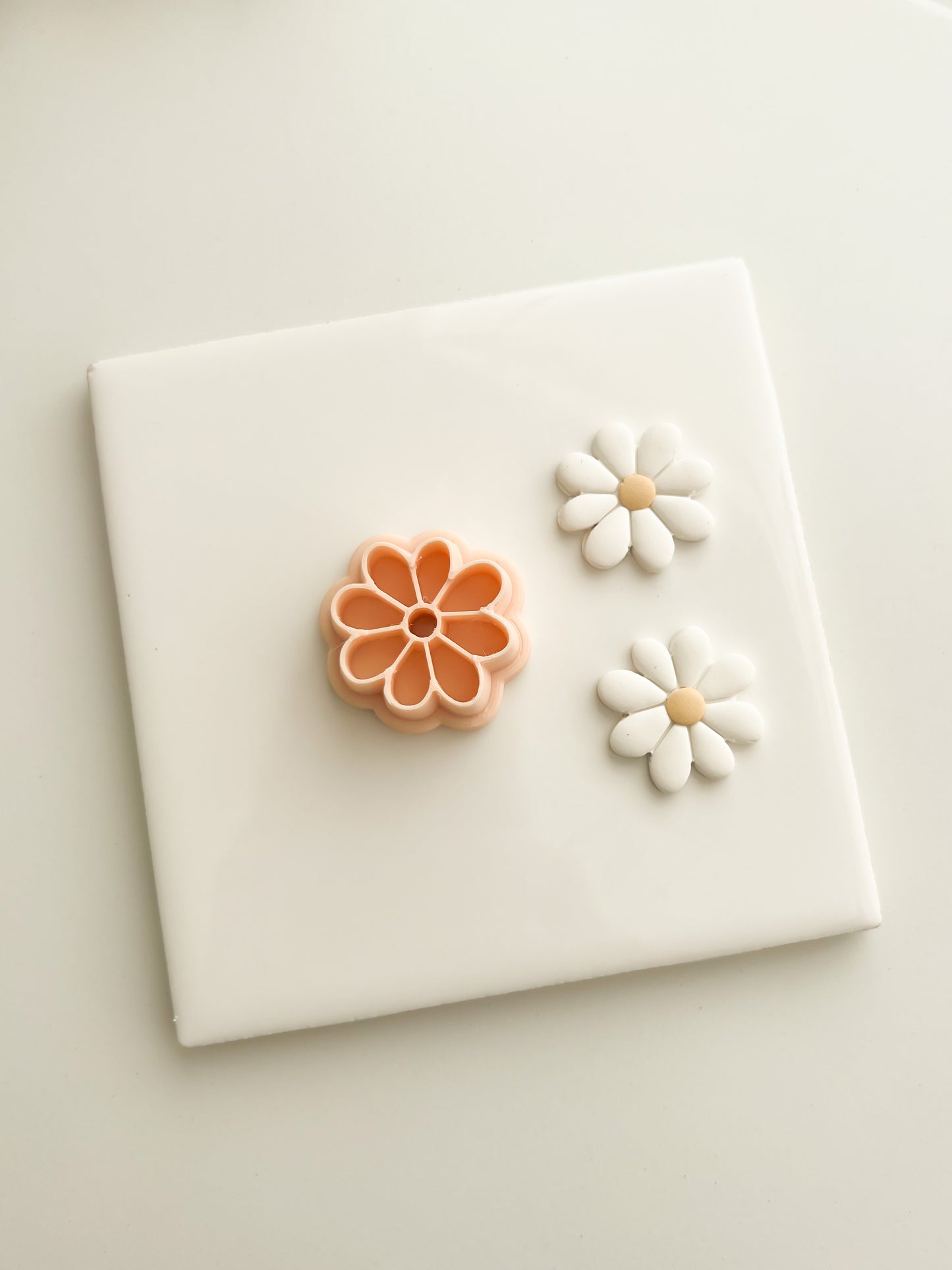 Floral Shape No. 5 Clay Cutter | Floral Polymer Clay Cutter for DIY Earrings Botanical Jewelry and Handmade Flower-Themed Crafts
