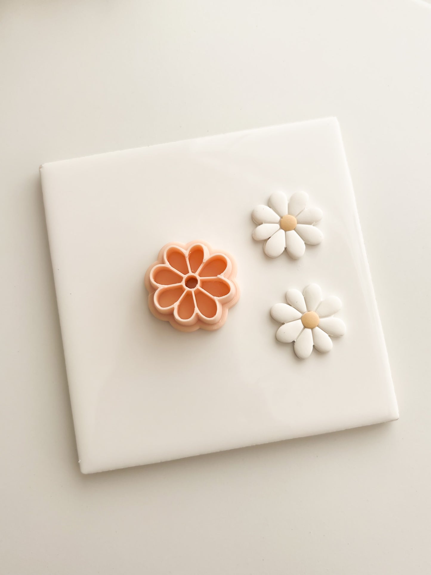 Floral Shape No. 5 Clay Cutter | Floral Polymer Clay Cutter for DIY Earrings Botanical Jewelry and Handmade Flower-Themed Crafts