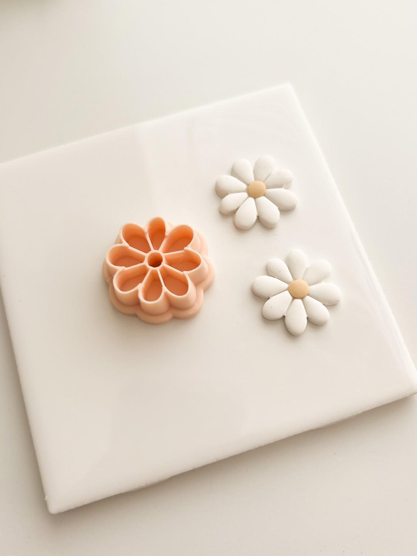 Floral Shape No. 5 Clay Cutter | Floral Polymer Clay Cutter for DIY Earrings Botanical Jewelry and Handmade Flower-Themed Crafts