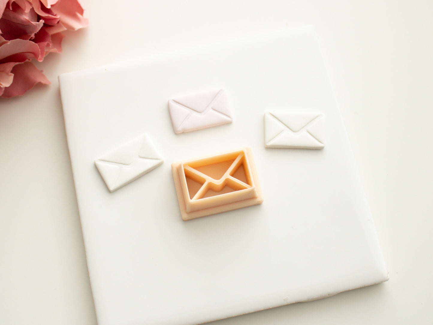 Love Letter Clay Cutter | Love Letter Polymer Clay Cutter for Valentine's Day Earrings DIY Romantic Crafts Wedding Decor