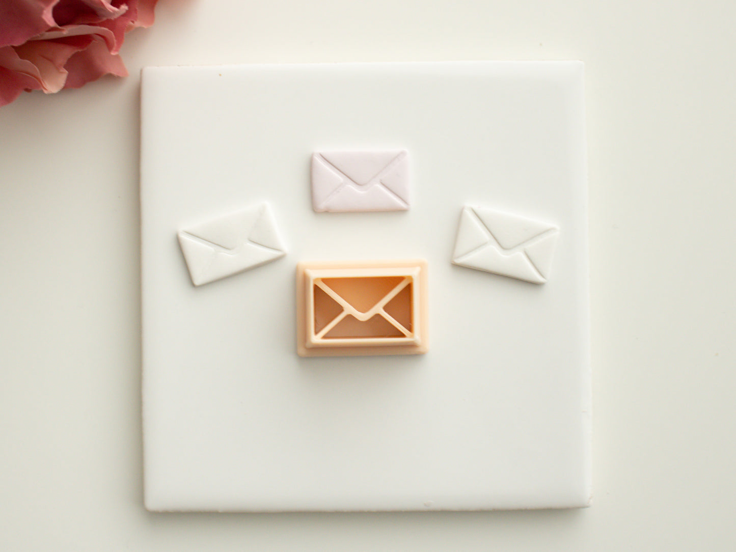 Love Letter Clay Cutter | Love Letter Polymer Clay Cutter for Valentine's Day Earrings DIY Romantic Crafts Wedding Decor