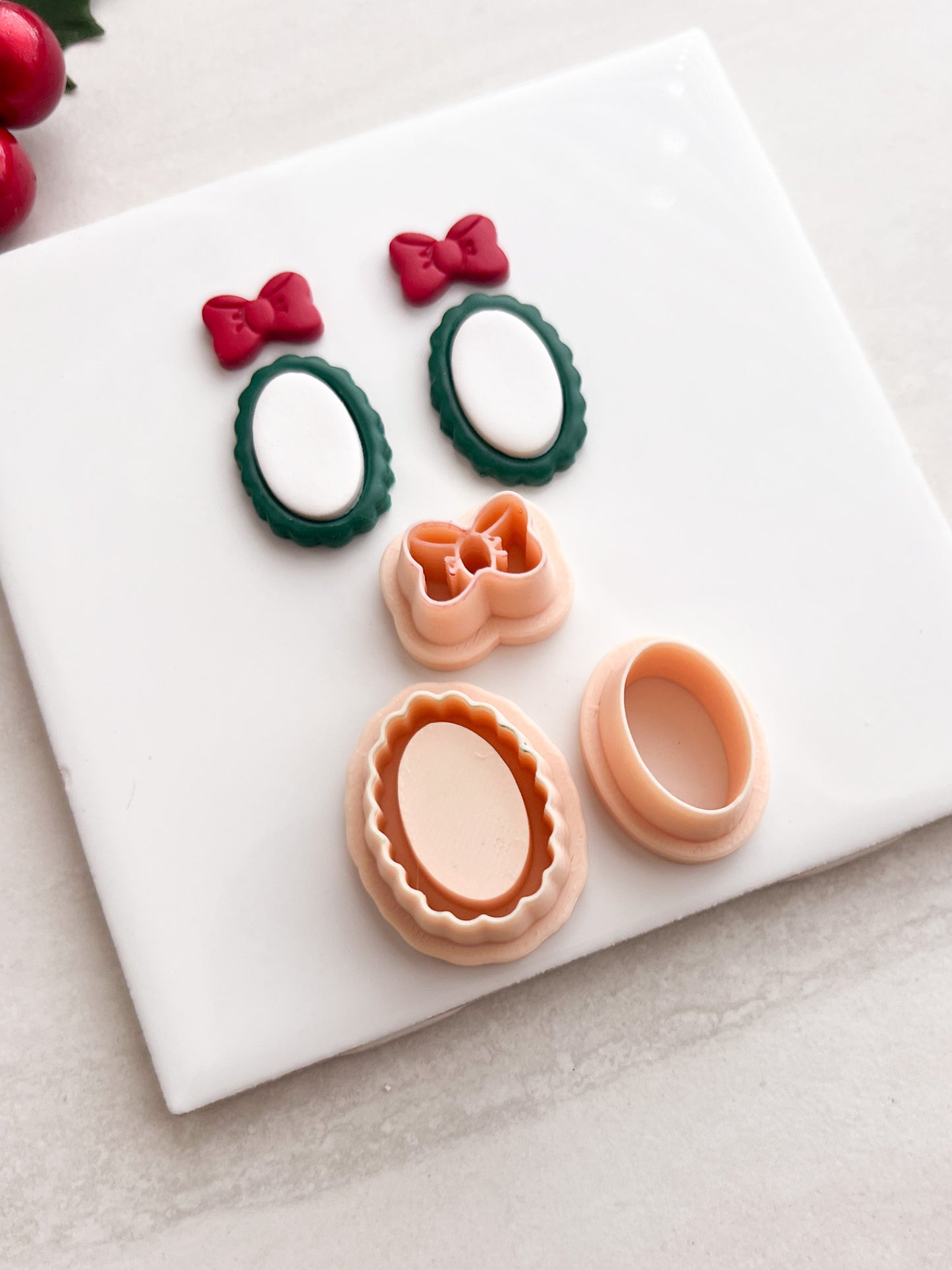 Portrait Dangle No. 1 Clay Cutter | Portrait Dangle No. 1 Polymer Clay Cutter for DIY Art Earrings Vintage Jewelry and Handmade Classic Accessories