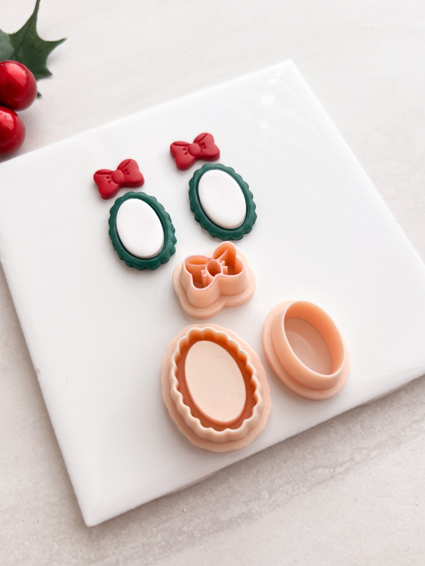 Portrait Dangle No. 1 Clay Cutter | Portrait Dangle No. 1 Polymer Clay Cutter for DIY Art Earrings Vintage Jewelry and Handmade Classic Accessories