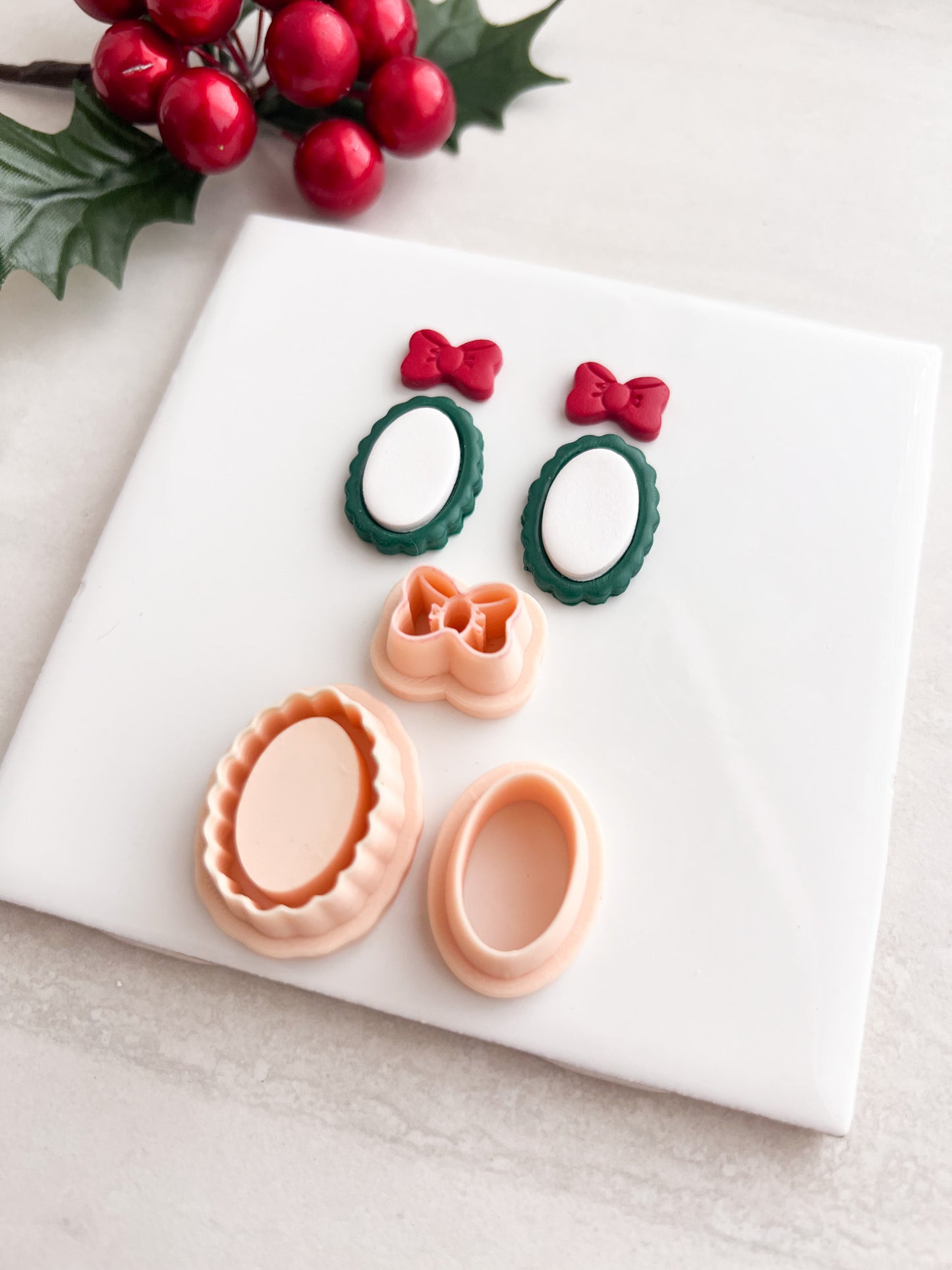 Portrait Dangle No. 1 Clay Cutter | Portrait Dangle No. 1 Polymer Clay Cutter for DIY Art Earrings Vintage Jewelry and Handmade Classic Accessories
