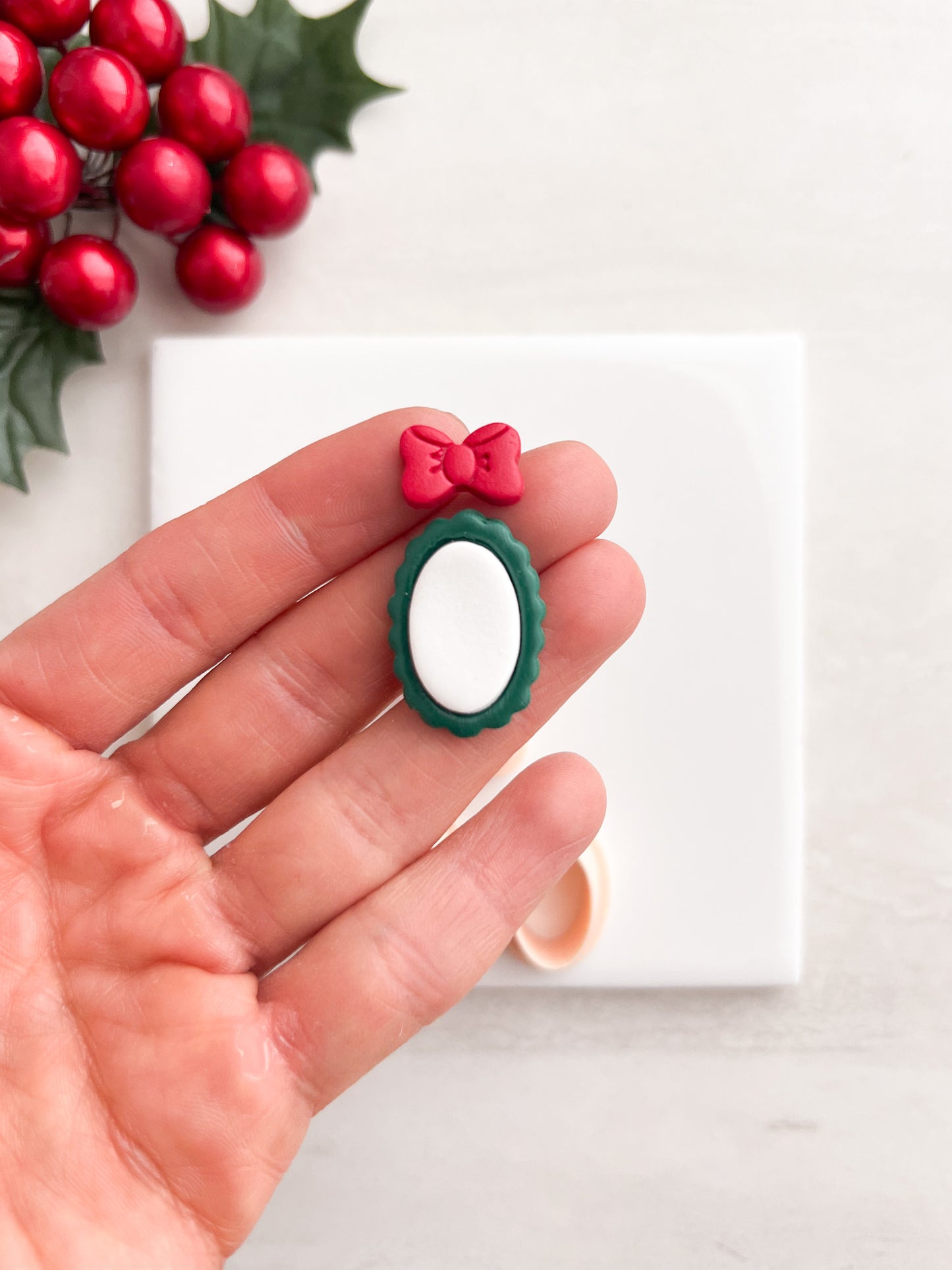 Portrait Dangle No. 1 Clay Cutter | Portrait Dangle No. 1 Polymer Clay Cutter for DIY Art Earrings Vintage Jewelry and Handmade Classic Accessories