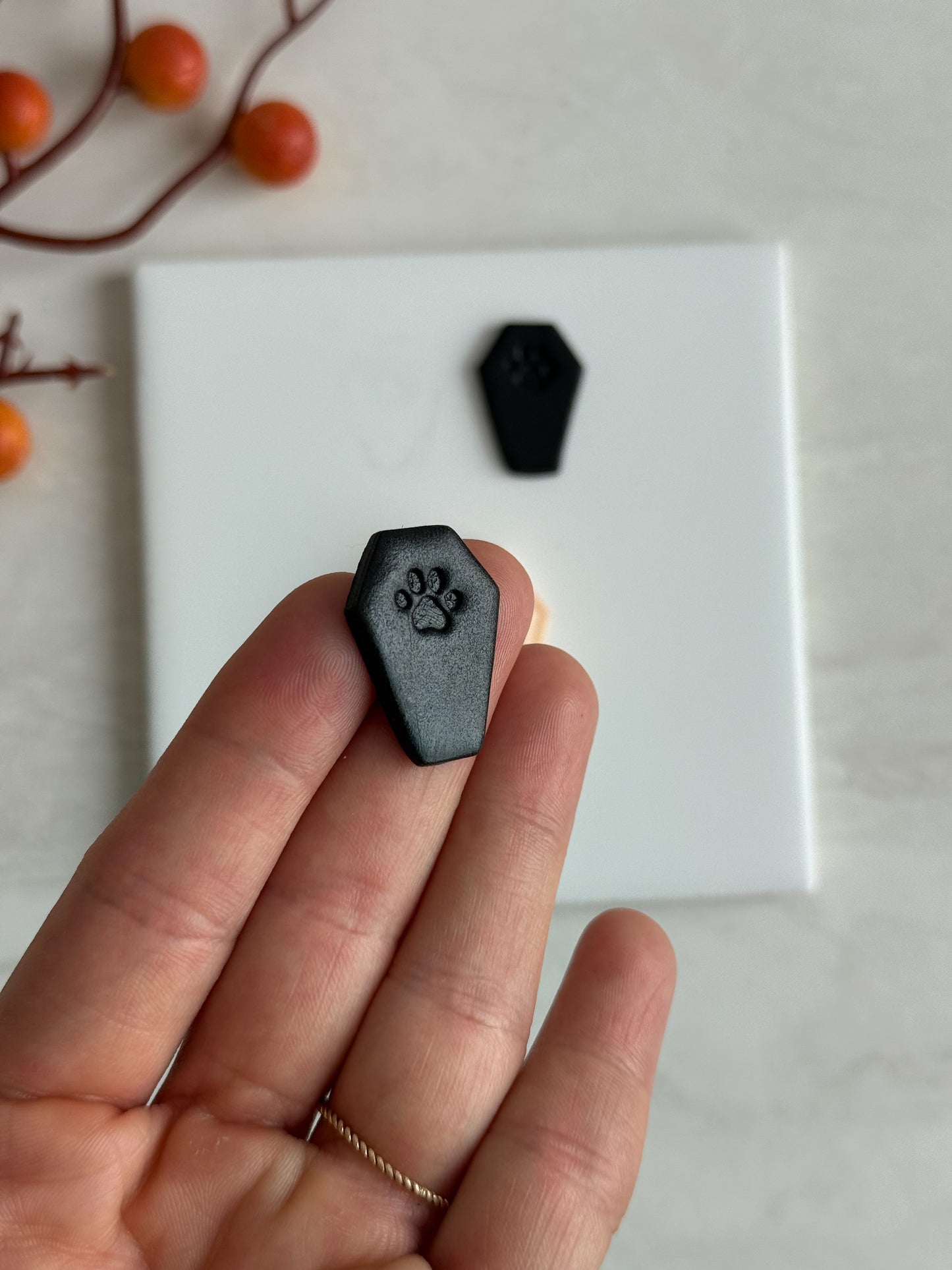 2025 Cat Coffin | Cat Shape Dracula Spooky Polymer Clay Cutter Halloween Fall Animal Shapes
