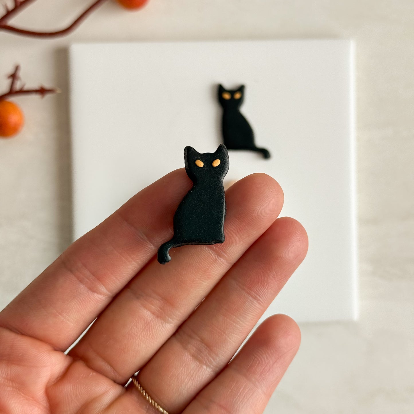 2025 Cat Shape | Cat Shape Spooky Polymer Clay Cutter Halloween Fall Animal Shapes