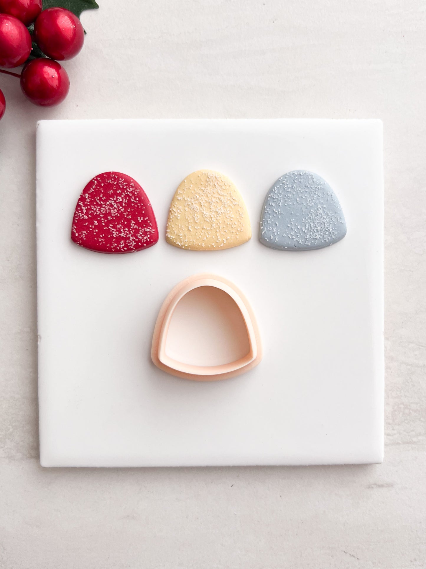 Gumdrop Clay Cutter | Gumdrop Polymer Clay Cutter for DIY Candy Earrings Sweet-Themed Jewelry and Handmade Fun Accessories