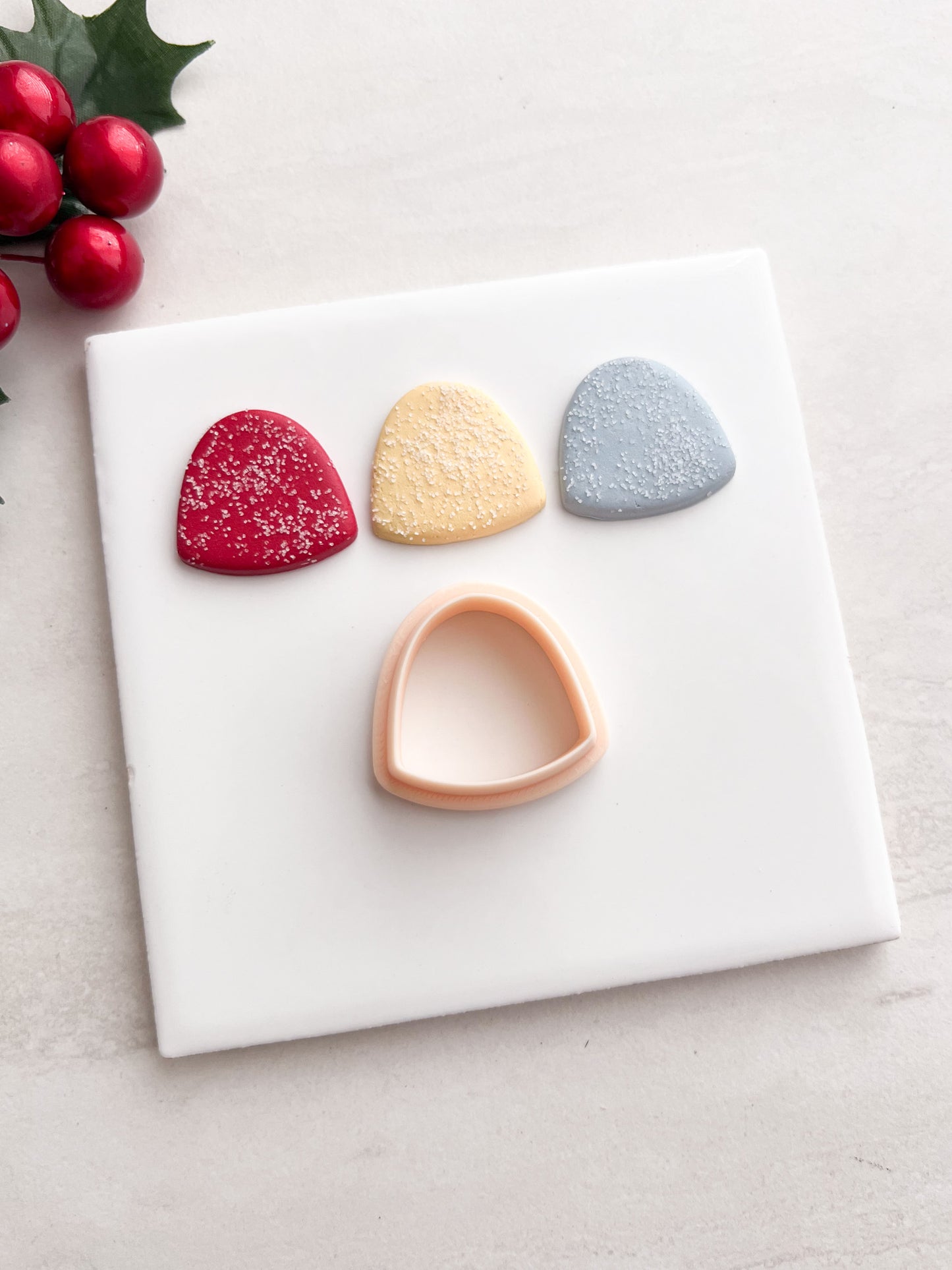 Gumdrop Clay Cutter | Gumdrop Polymer Clay Cutter for DIY Candy Earrings Sweet-Themed Jewelry and Handmade Fun Accessories
