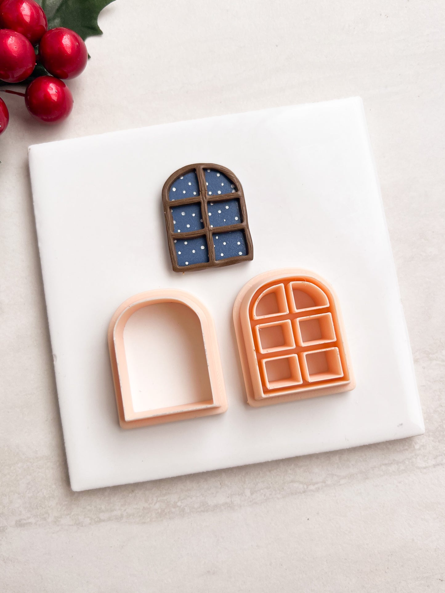 Starry Sky Frame Clay Cutter | Starry Sky Frame Polymer Clay Cutter for DIY Celestial Earrings Moon-Themed Jewelry and Handmade Star Accessories