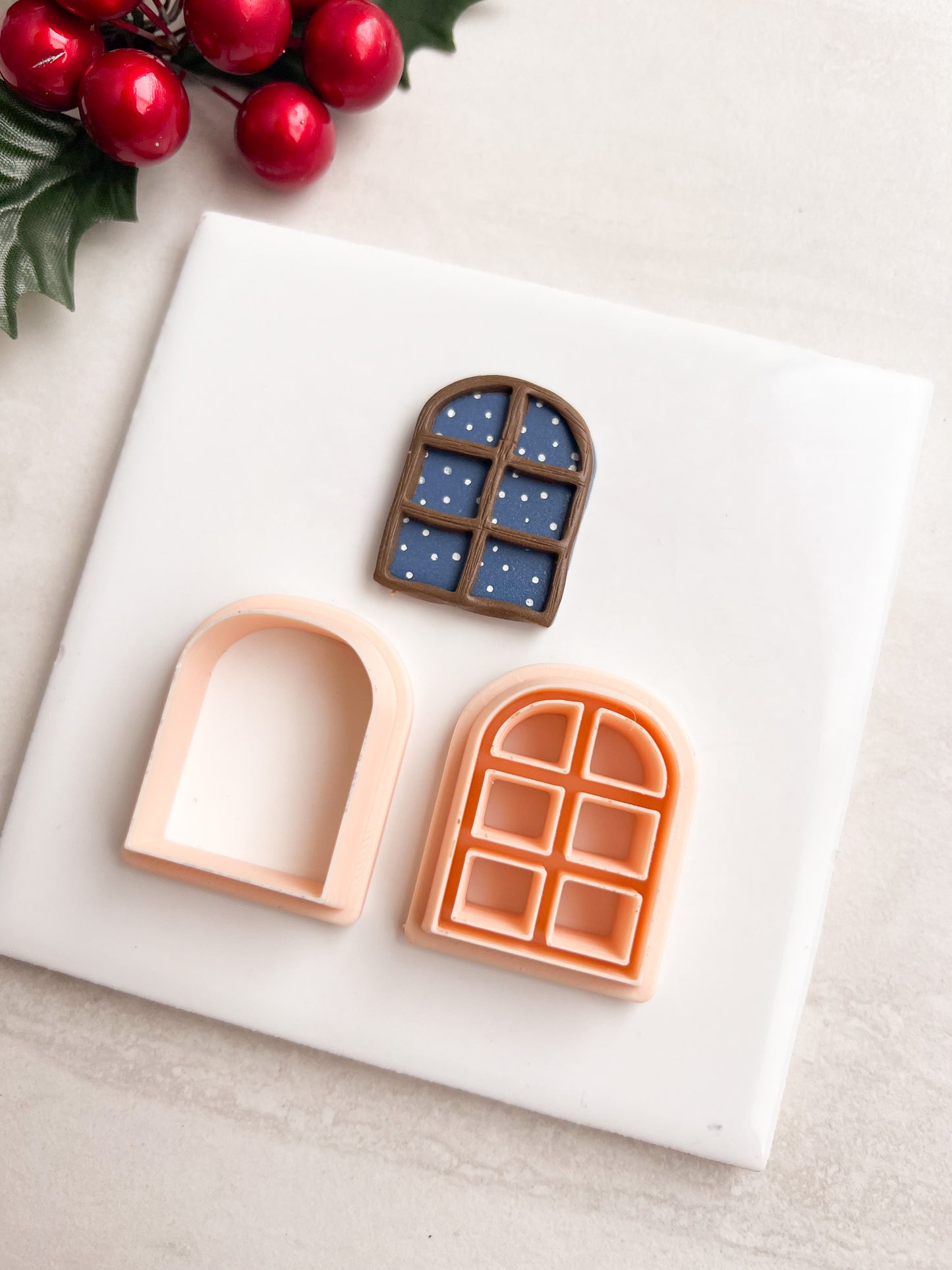 Starry Sky Frame Clay Cutter | Starry Sky Frame Polymer Clay Cutter for DIY Celestial Earrings Moon-Themed Jewelry and Handmade Star Accessories