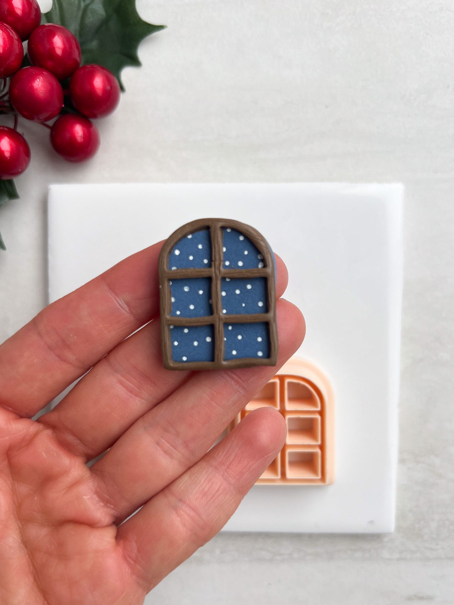 Starry Sky Frame Clay Cutter | Starry Sky Frame Polymer Clay Cutter for DIY Celestial Earrings Moon-Themed Jewelry and Handmade Star Accessories