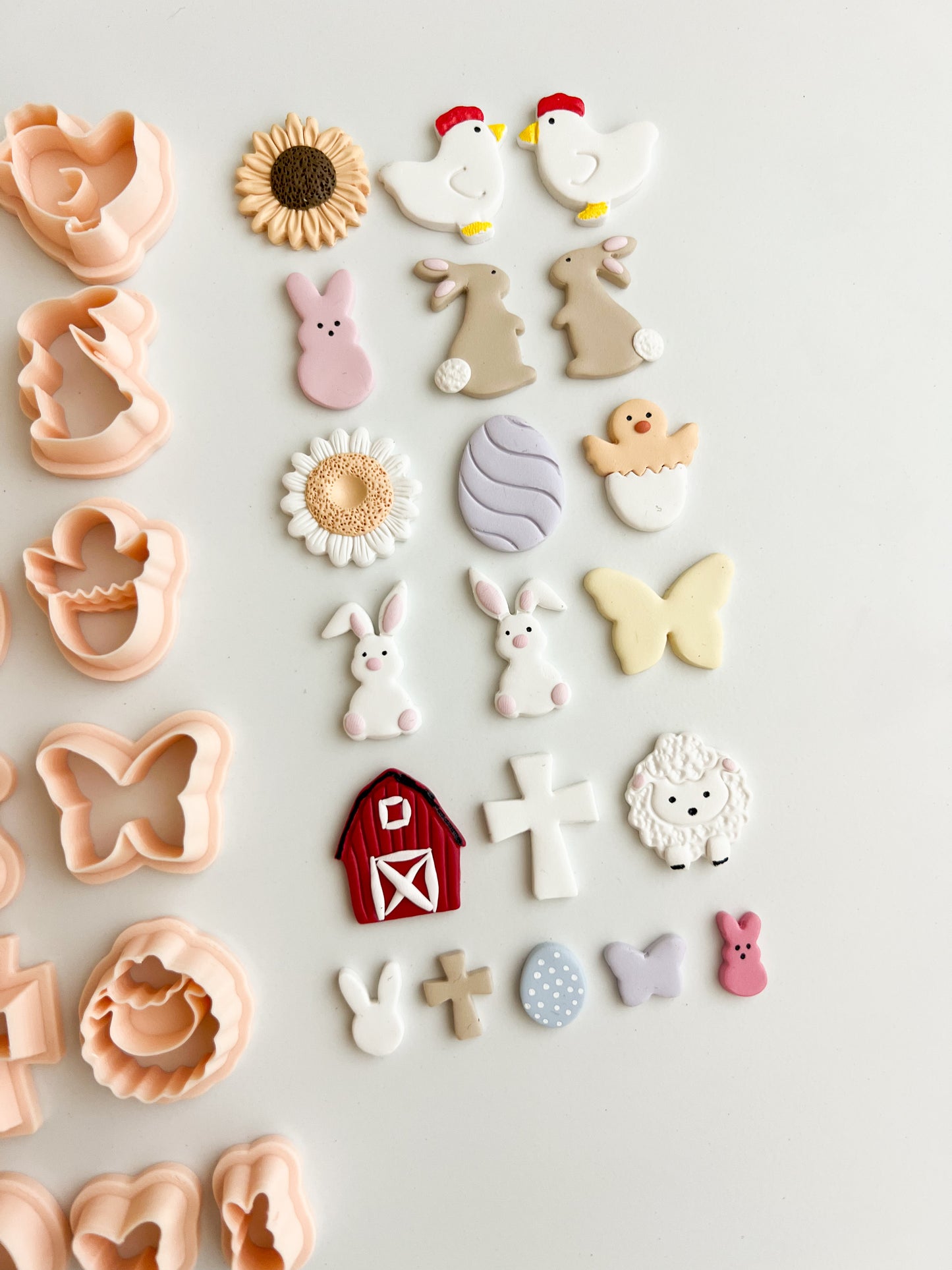 Spring Bundle No. 1 Clay Cutter Set | Spring Bundle Polymer Clay Cutter Set for DIY Seasonal Earrings Floral Jewelry and Handmade Spring Accessories