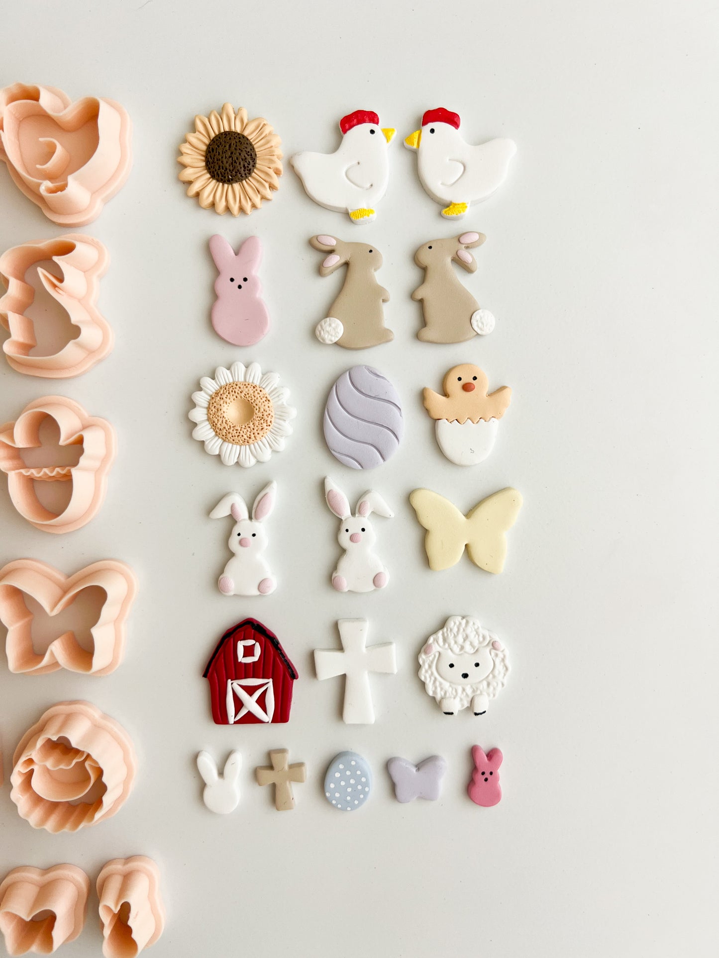 Spring Bundle No. 1 Clay Cutter Set | Spring Bundle Polymer Clay Cutter Set for DIY Seasonal Earrings Floral Jewelry and Handmade Spring Accessories