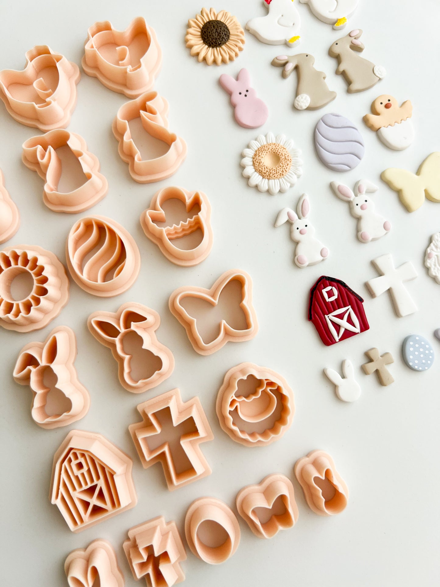 Spring Bundle No. 1 Clay Cutter Set | Spring Bundle Polymer Clay Cutter Set for DIY Seasonal Earrings Floral Jewelry and Handmade Spring Accessories