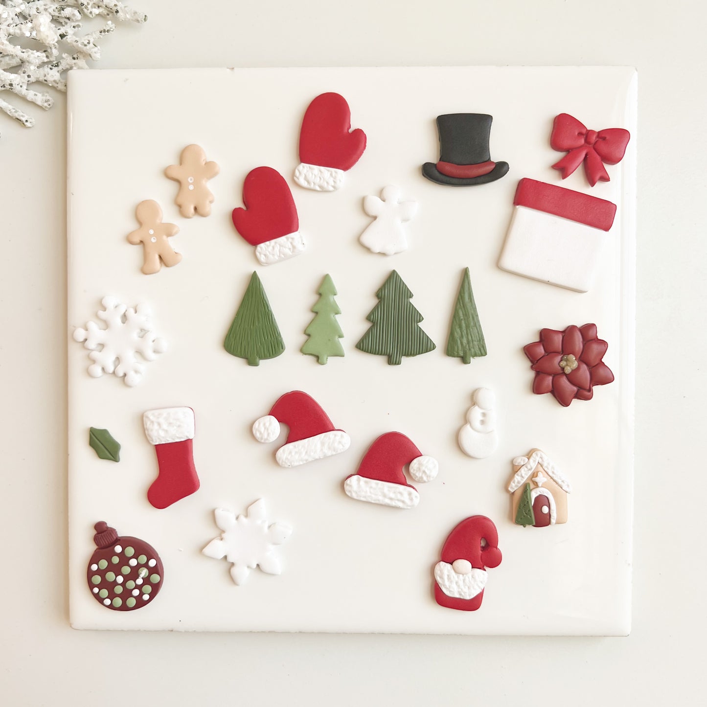Christmas Bundle Clay Cutter Set | Christmas Bundle Polymer Clay Cutter Set for DIY Holiday Earrings Festive Jewelry and Seasonal Crafting