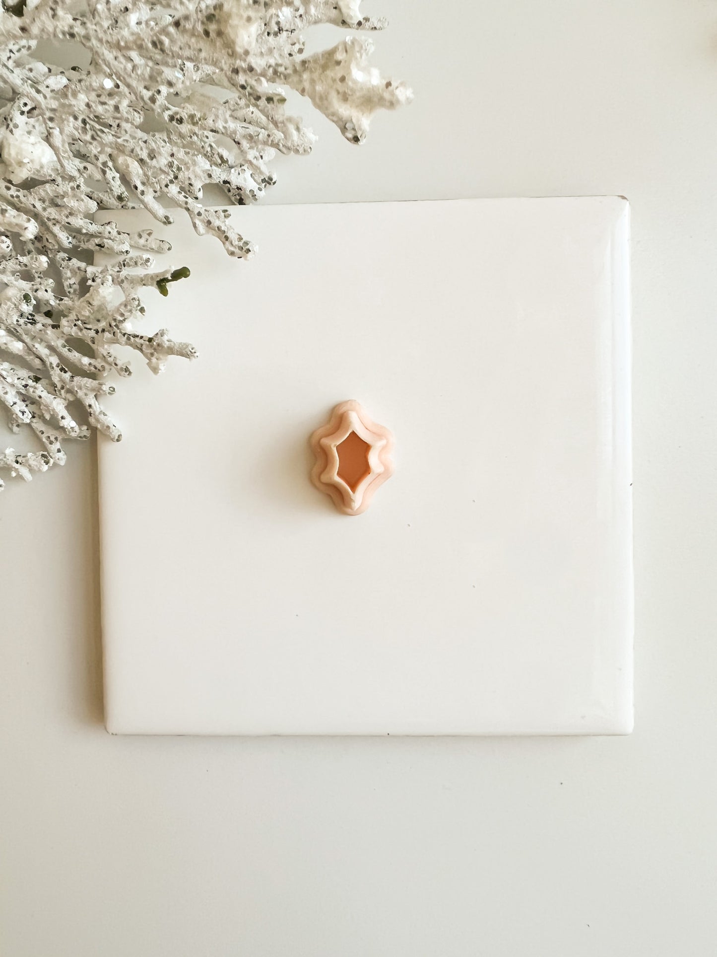 Holly Leaf Clay Cutter | Christmas Holly Leaf Polymer Clay Cutter for DIY Holiday Earrings Festive Jewelry Making and Christmas Crafts