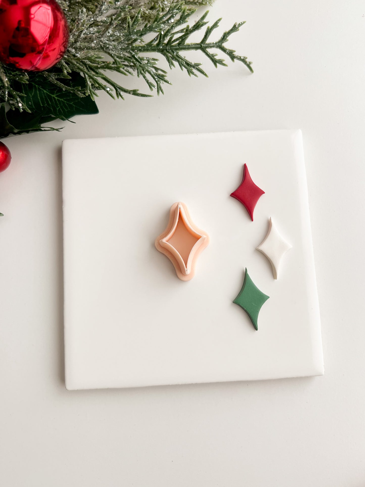 Star of Bethlehem Clay Cutter | Star of Bethlehem Polymer Clay Cutter for DIY Christmas Earrings Religious Jewelry and Handmade Nativity Accessories
