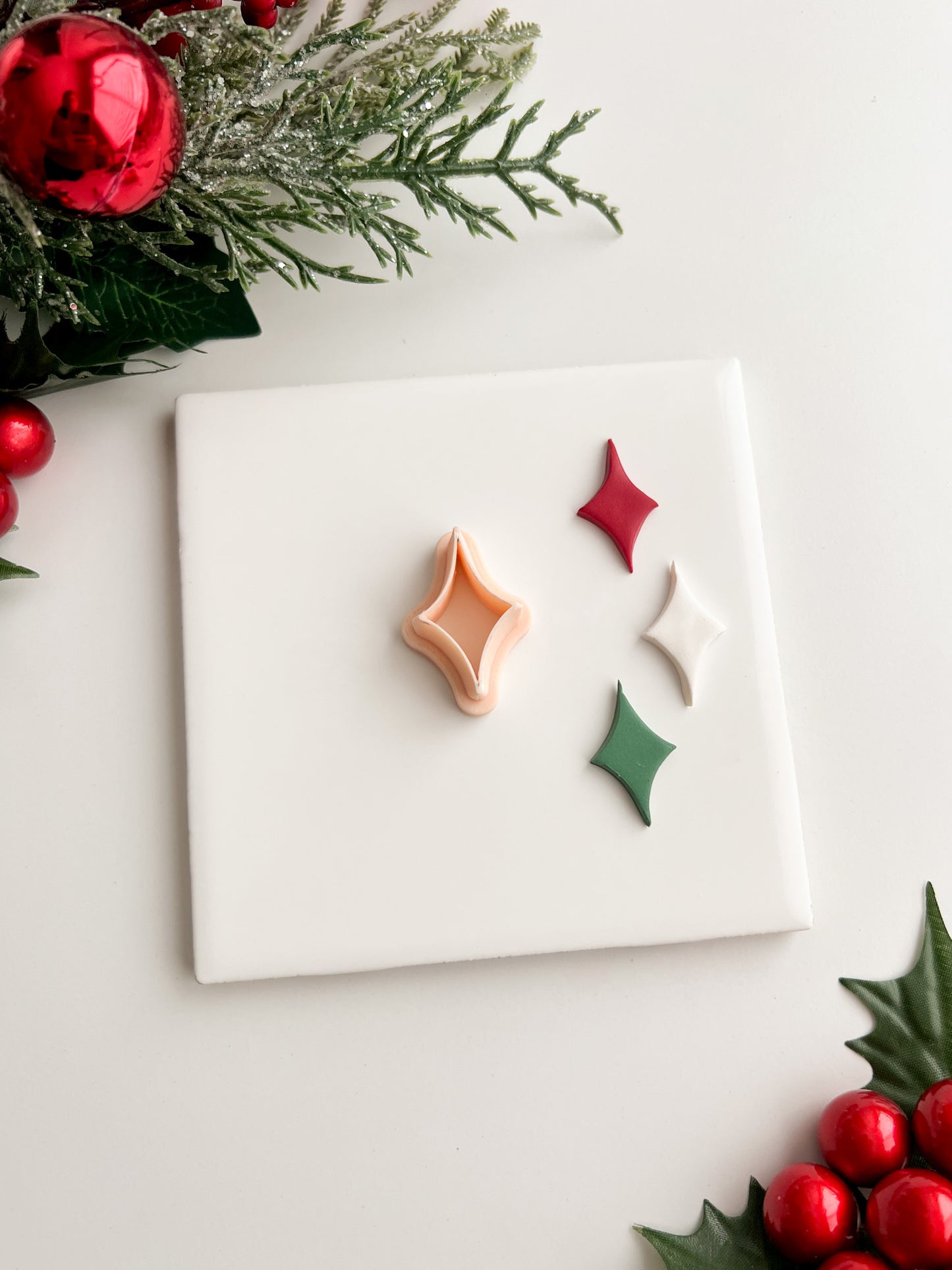 Star of Bethlehem Clay Cutter | Star of Bethlehem Polymer Clay Cutter for DIY Christmas Earrings Religious Jewelry and Handmade Nativity Accessories