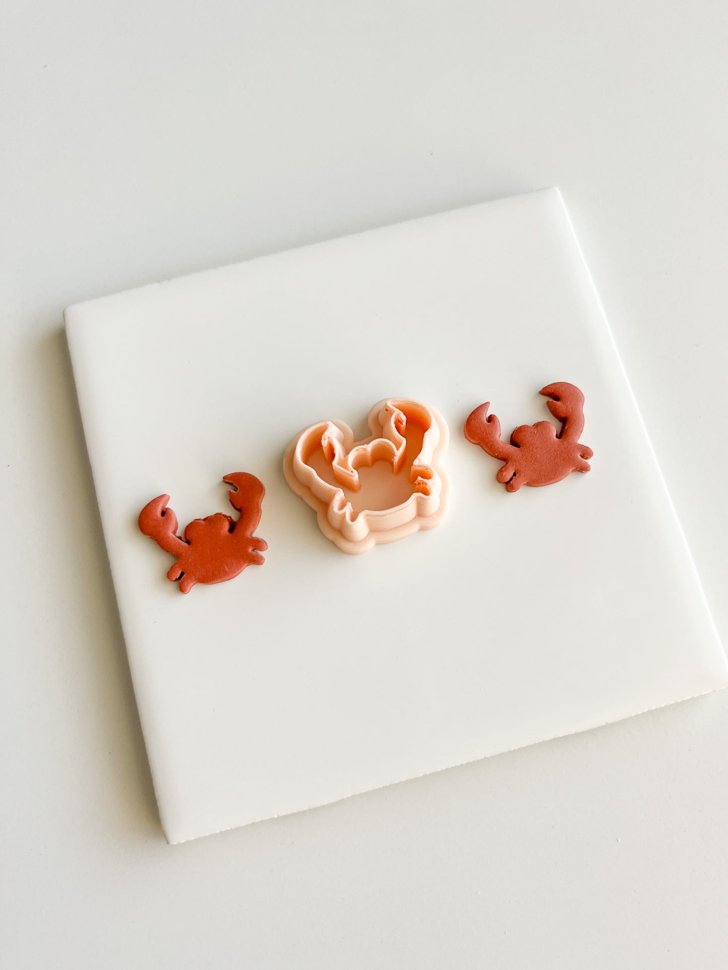 Crab No. 1 Clay Cutter | Crab No. 1 Polymer Clay Cutter for DIY Nautical Earrings Ocean-Themed Jewelry and Handmade Beach Accessories