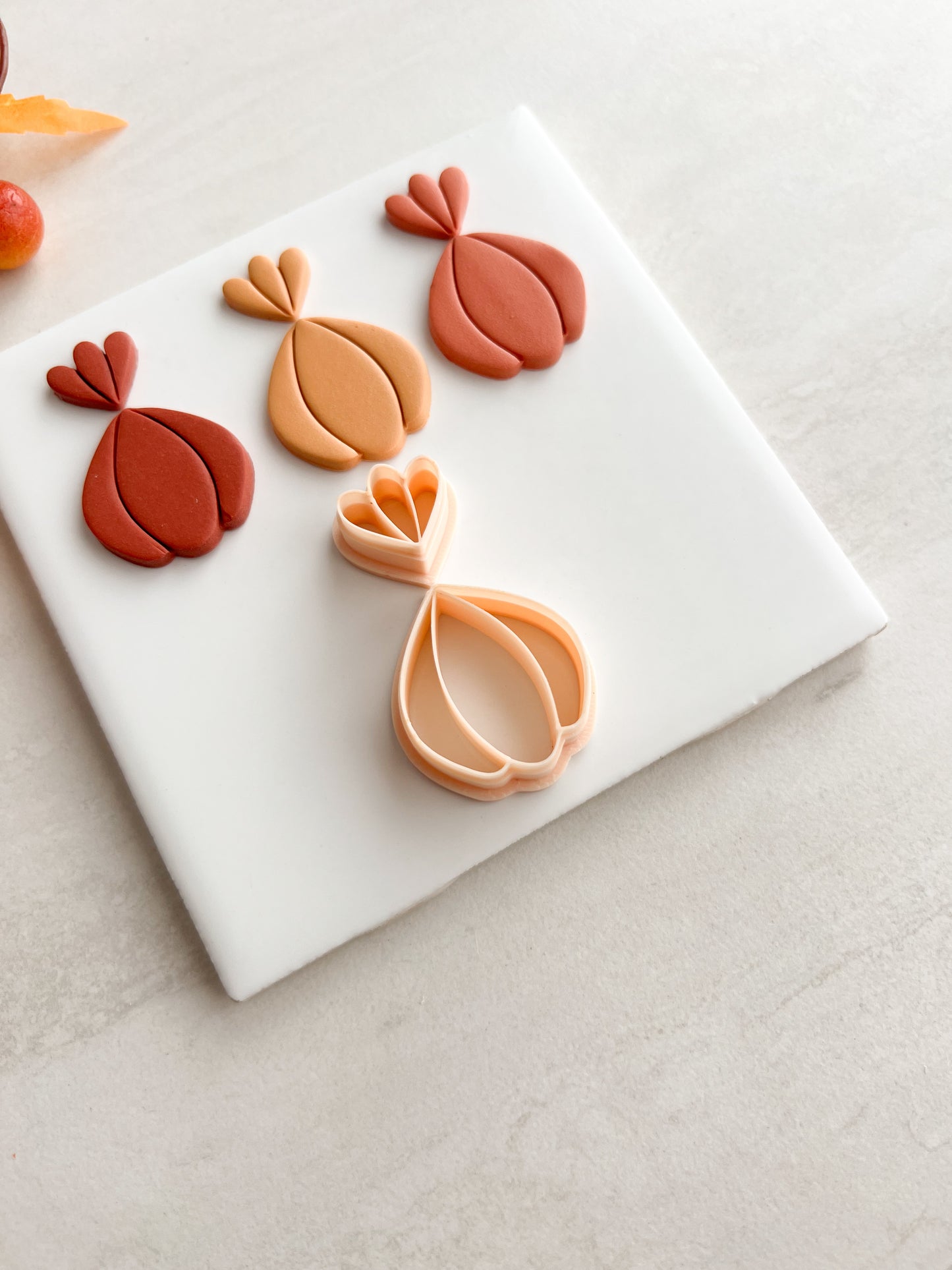 Scalloped Floral Shape No. 1 Clay Cutter | Scalloped Floral Shape No. 1 Polymer Clay Cutter for DIY Floral Earrings Elegant Jewelry and Handmade Botanical Accessories