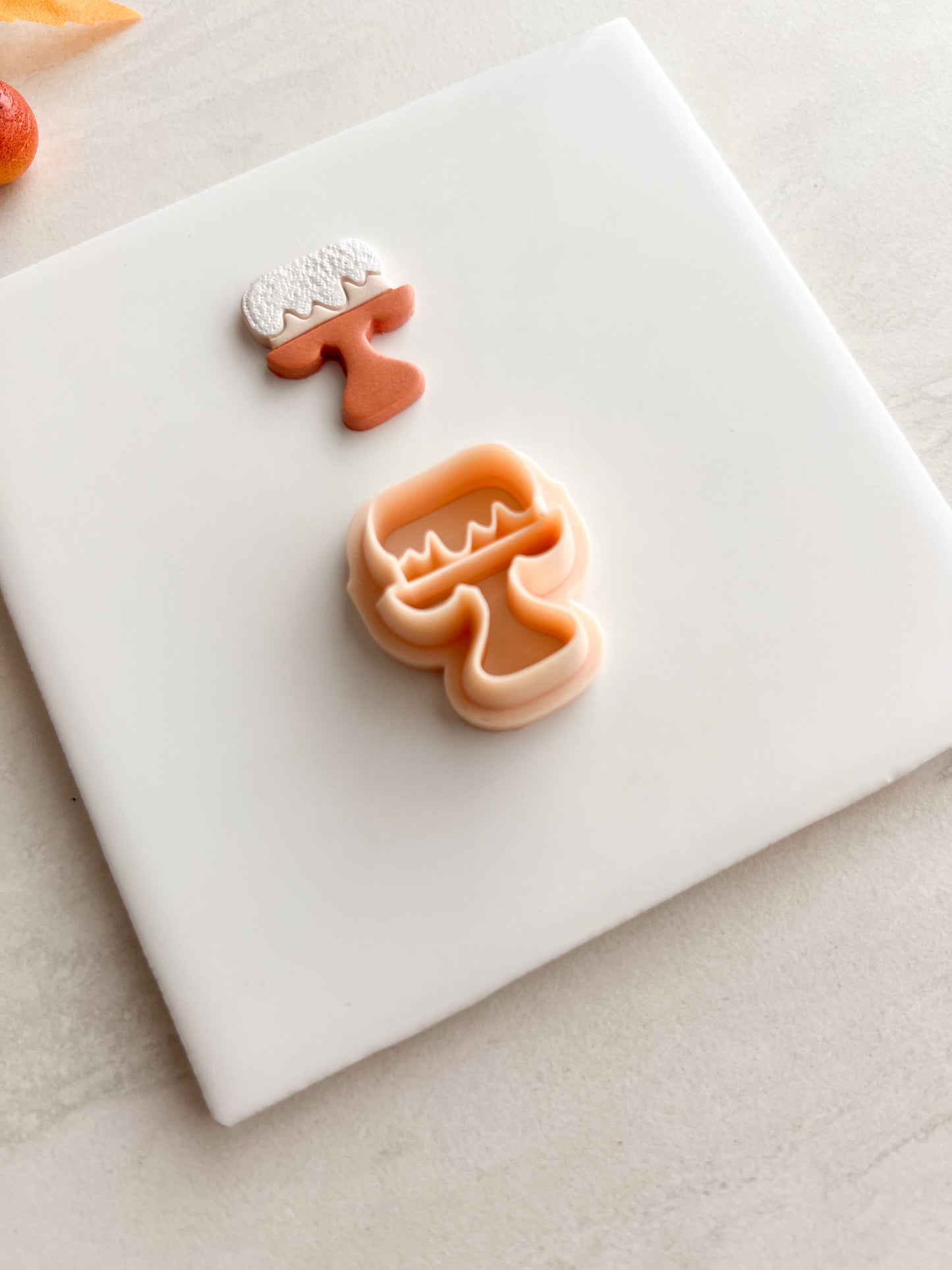 Cake Stand Clay Cutter | Cake Stand Polymer Clay Cutter for DIY Dessert Earrings Bakery-Themed Jewelry and Handmade Elegant Accessories