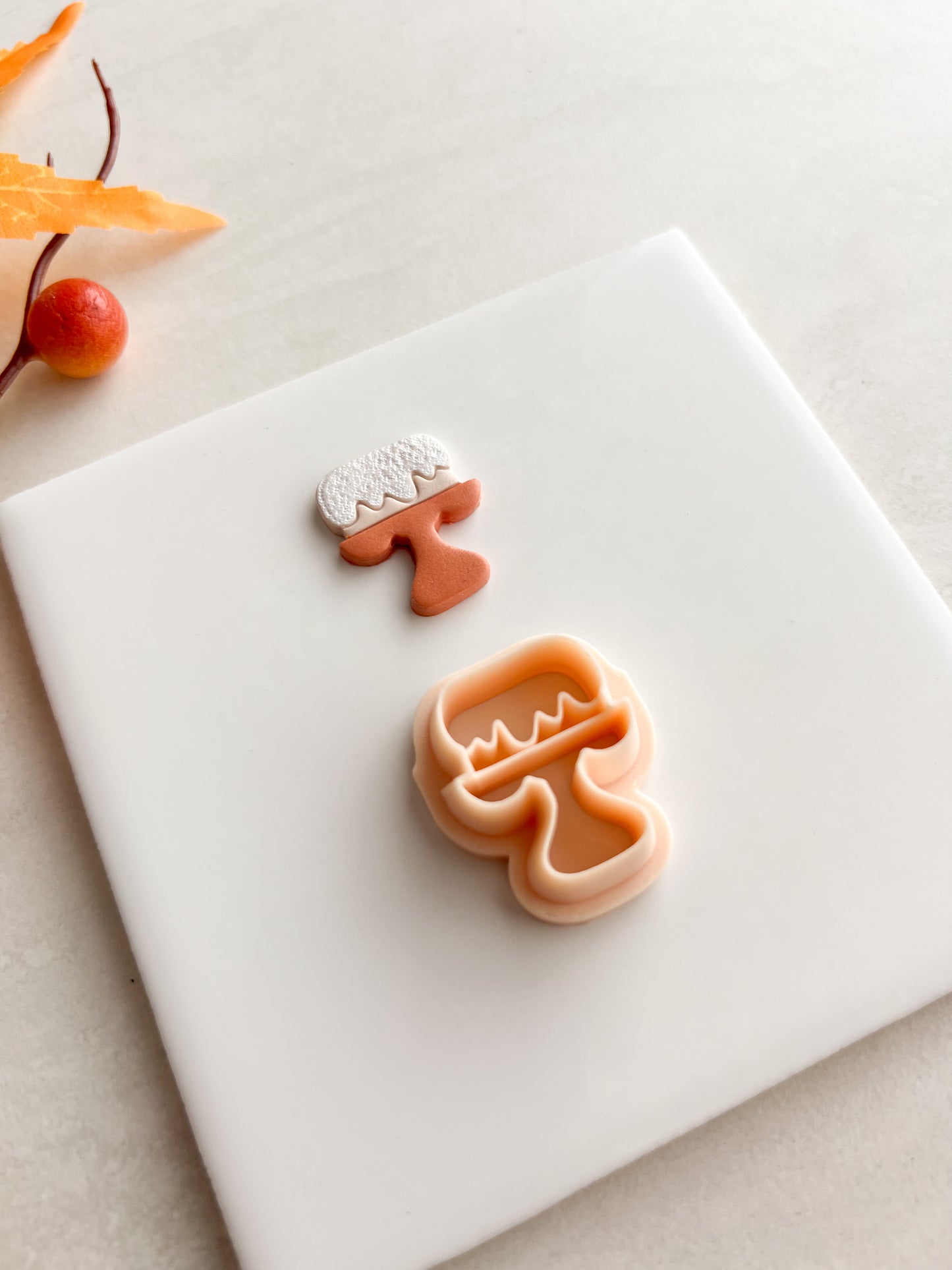 Cake Stand Clay Cutter | Cake Stand Polymer Clay Cutter for DIY Dessert Earrings Bakery-Themed Jewelry and Handmade Elegant Accessories