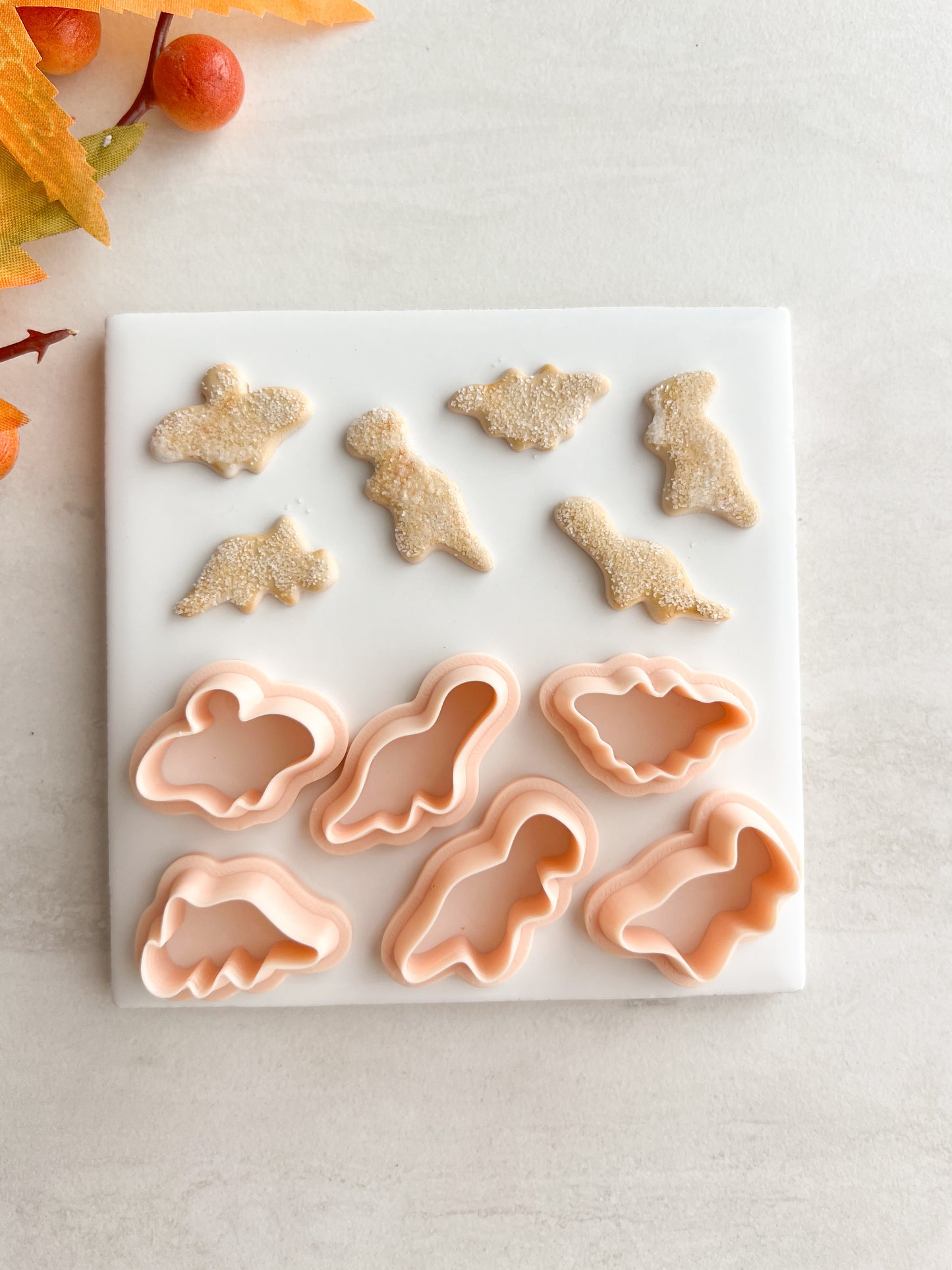 Dino Chicken Nuggets Clay Cutter Set | Dino Chicken Nuggets Polymer Clay Cutter Set for DIY Fun Earrings Food-Themed Jewelry and Handmade Cute Accessories
