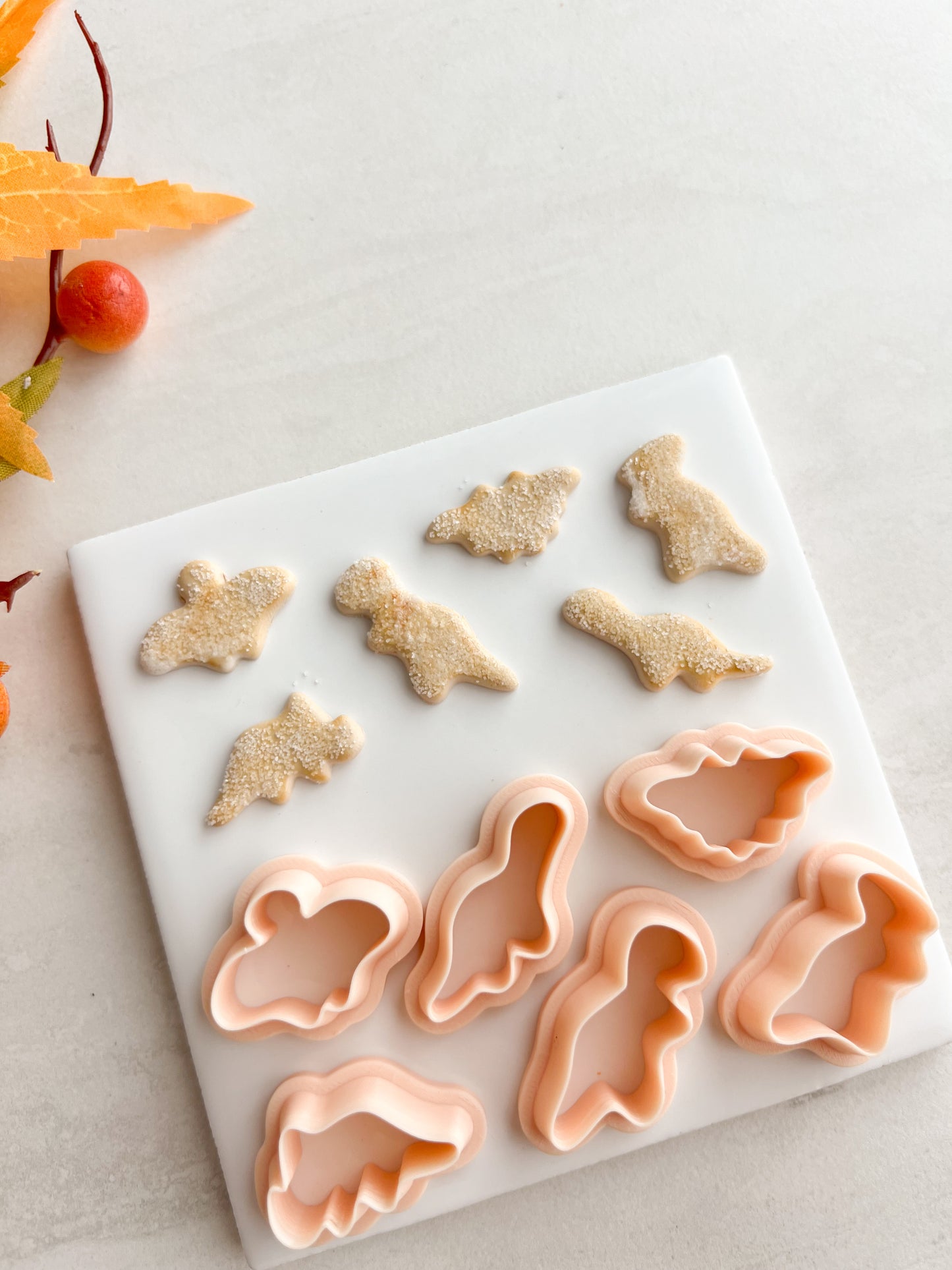 Dino Chicken Nuggets Clay Cutter Set | Dino Chicken Nuggets Polymer Clay Cutter Set for DIY Fun Earrings Food-Themed Jewelry and Handmade Cute Accessories