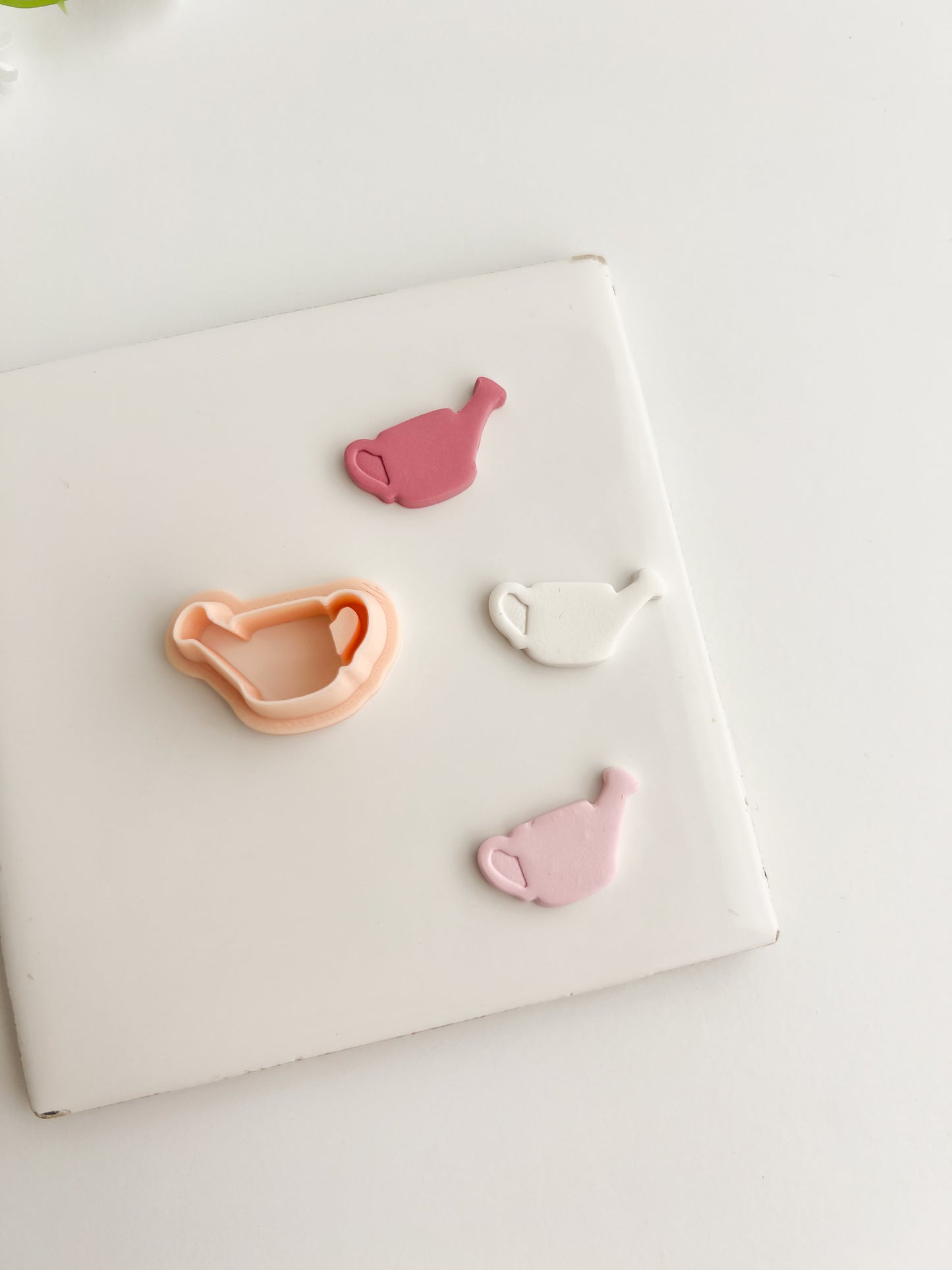 Watering Can Clay Cutter | Watering Can Polymer Clay Cutter for DIY Gardening Earrings Spring-Themed Jewelry and Handmade Cute Accessories