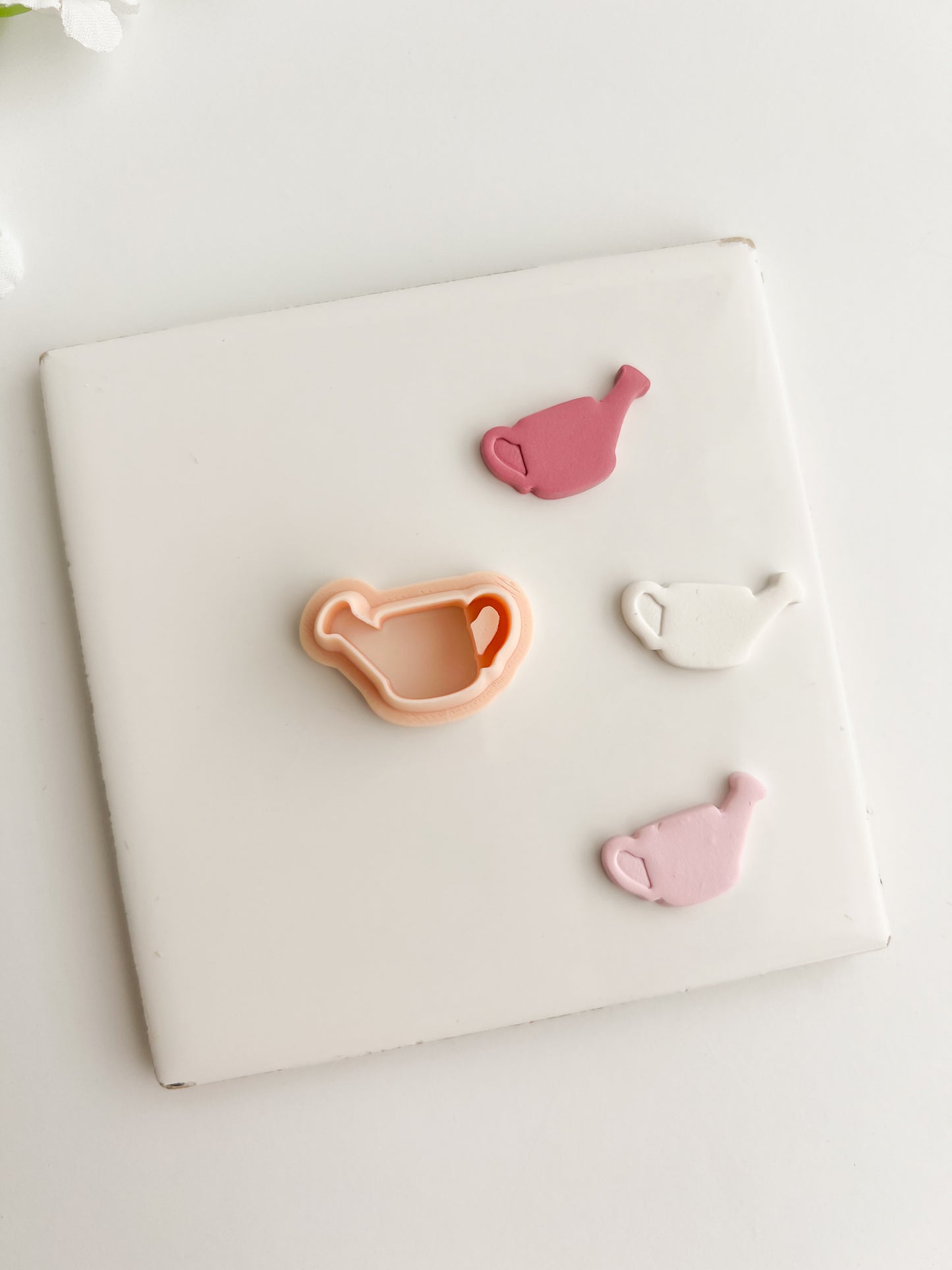 Watering Can Clay Cutter | Watering Can Polymer Clay Cutter for DIY Gardening Earrings Spring-Themed Jewelry and Handmade Cute Accessories