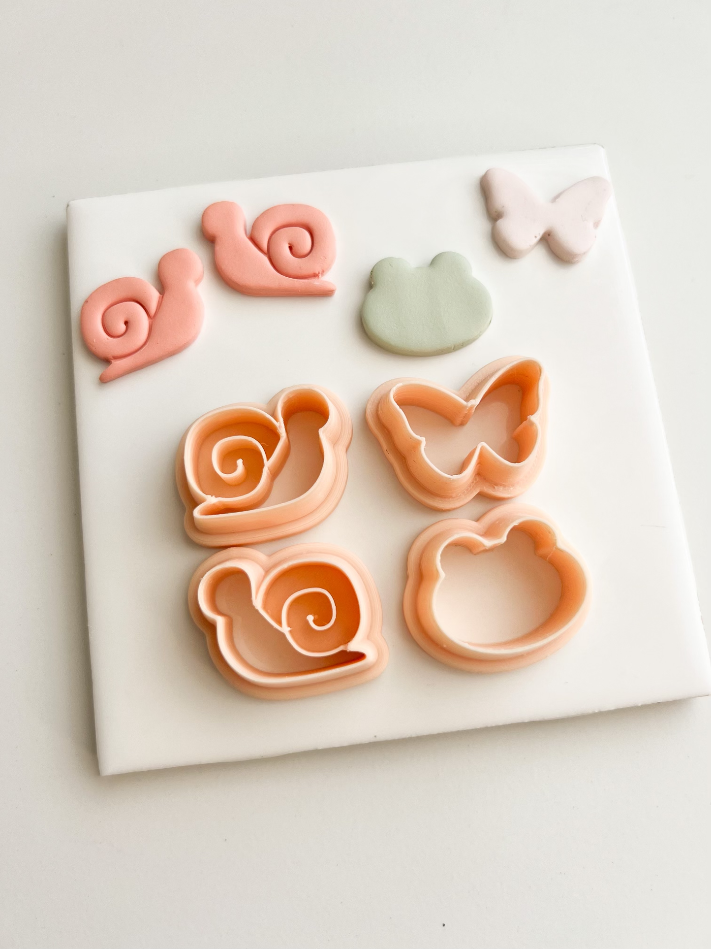 Garden Trio Clay Cutter | Garden Trio Polymer Clay Cutter for DIY Floral Earrings Nature-Themed Jewelry and Handmade Botanical Accessories